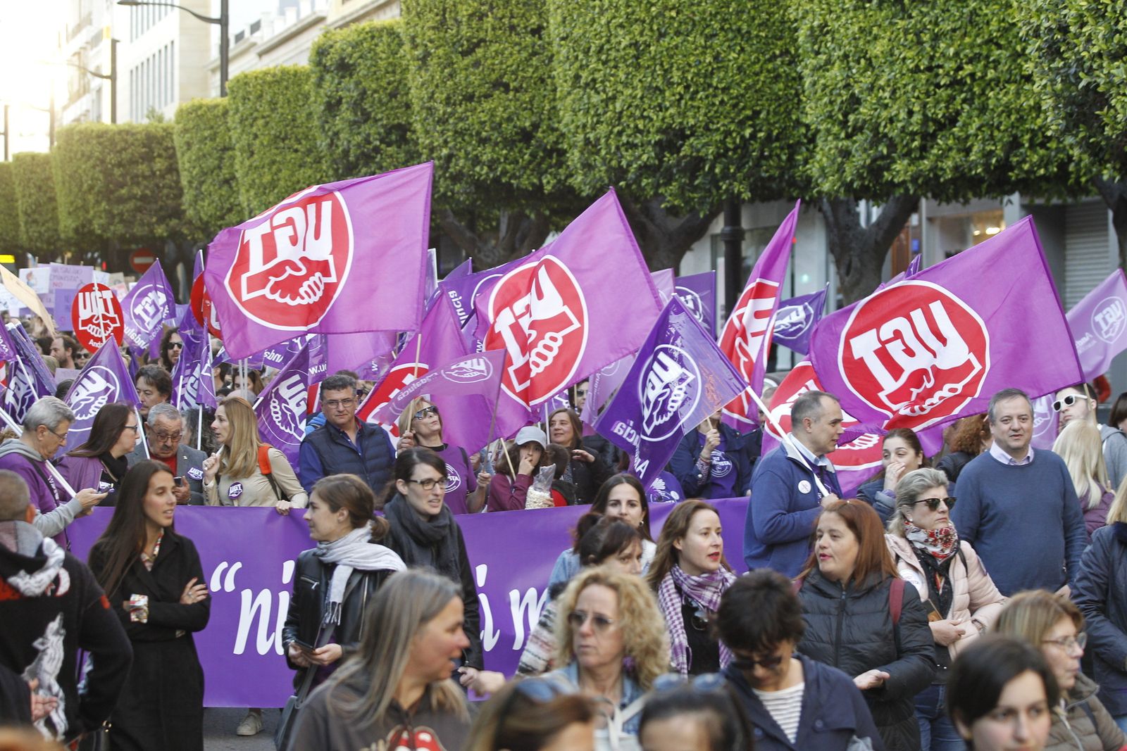 Fotogalería manifestación Día Internacional de la Mujer