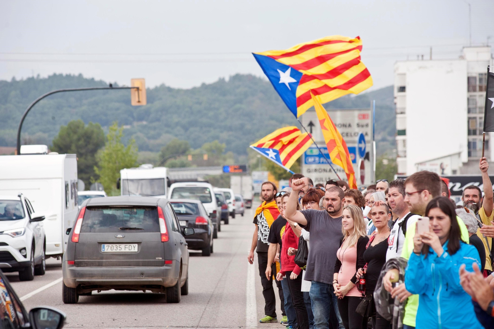 Las imágenes de la jornada de paros en Cataluña
