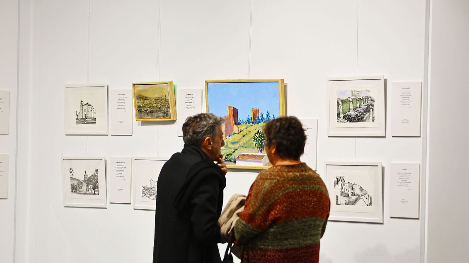 Un mosaico pictórico-literario de los 80 municipios onubenses