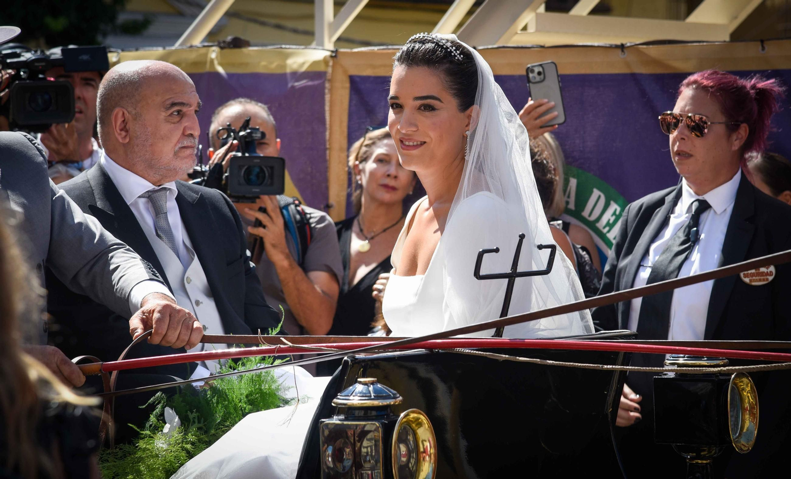 Imágenes de la boda de Cayetano y Bárbara Mirjan