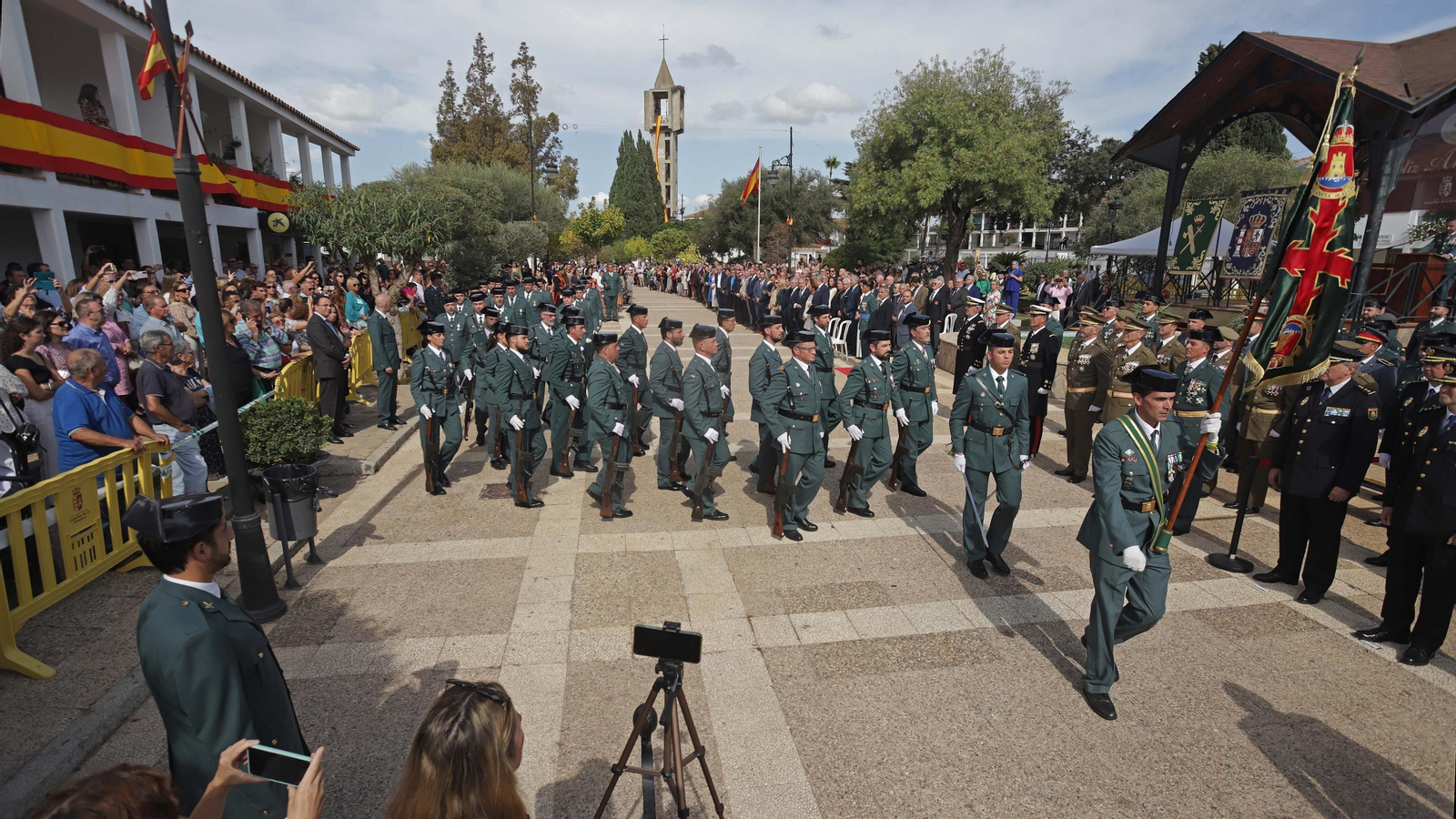 Celebración de la festividad del 12 de octubre en Castellar