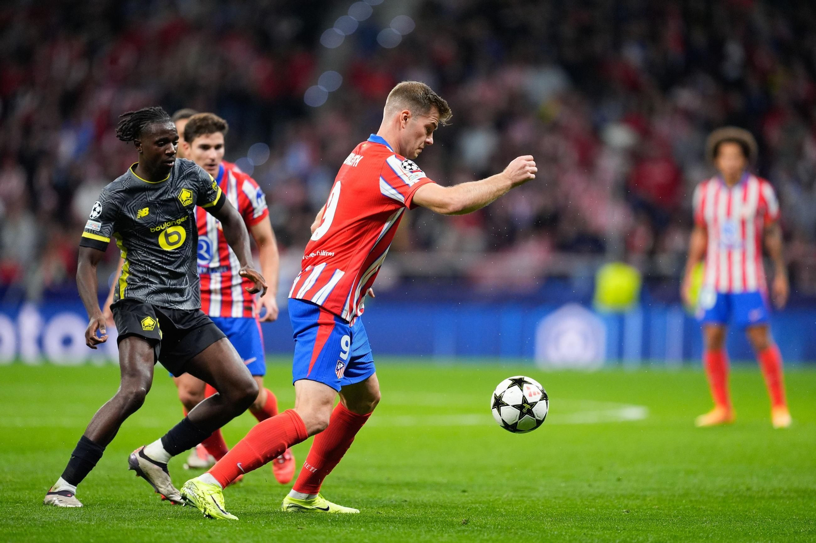 Las mejores imágenes del Atlético de Madrid en su duelo contra el Lille