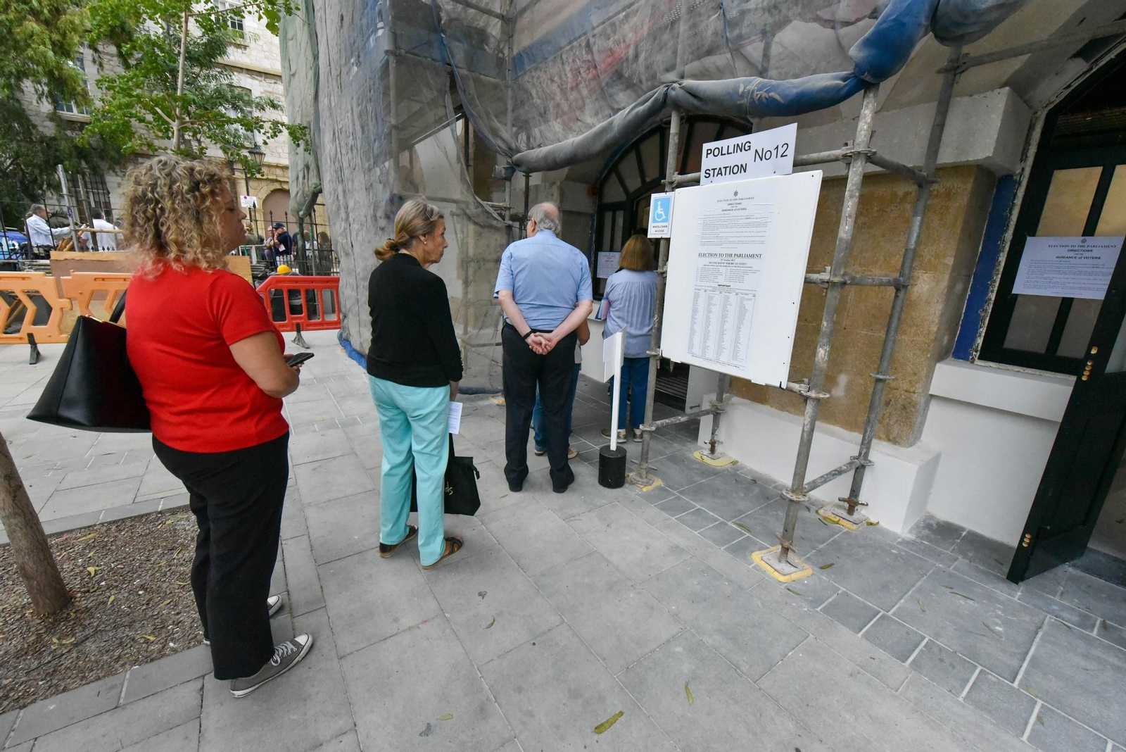 Las últimas elecciones al Parlamento de Gibraltar, en 2023.