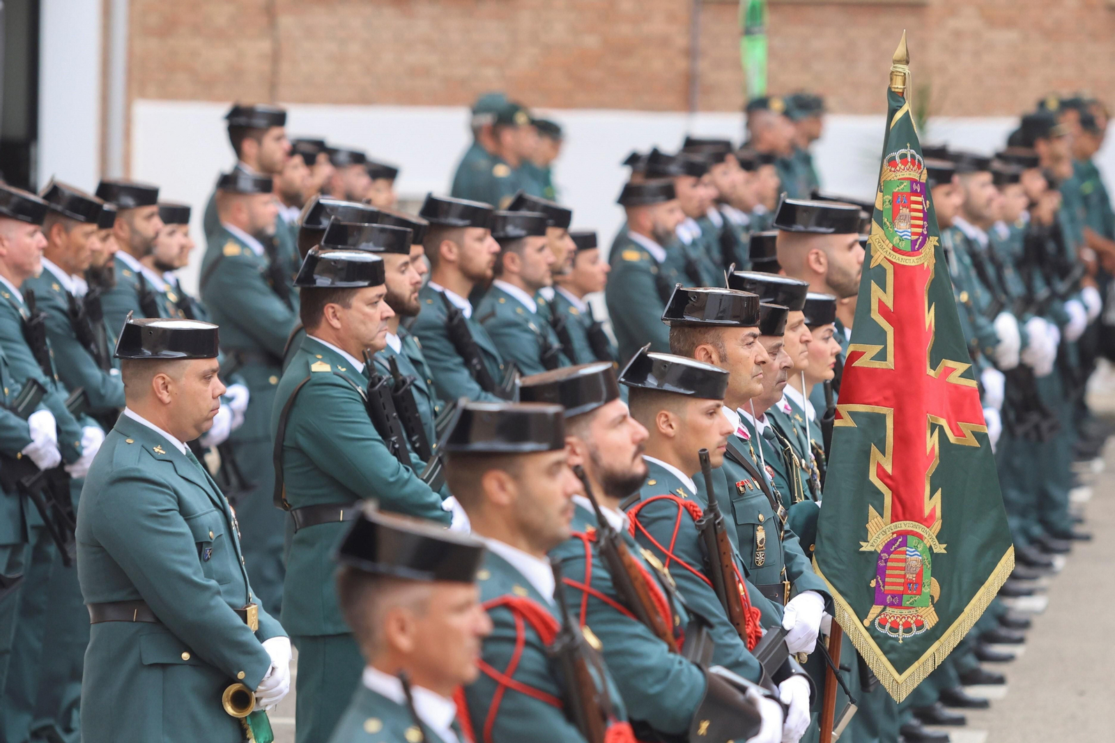 La Guardia Civil de Málaga homenajea a los agentes retirados en su 179 aniversario
