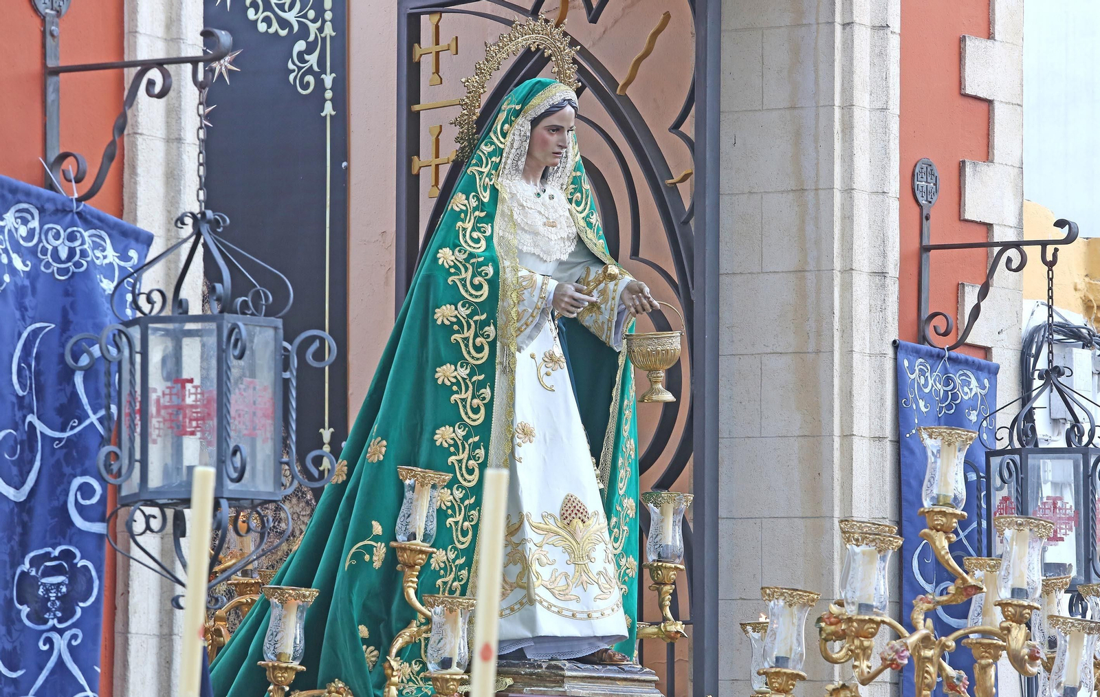 La procesión de Santa Marta en imágenes