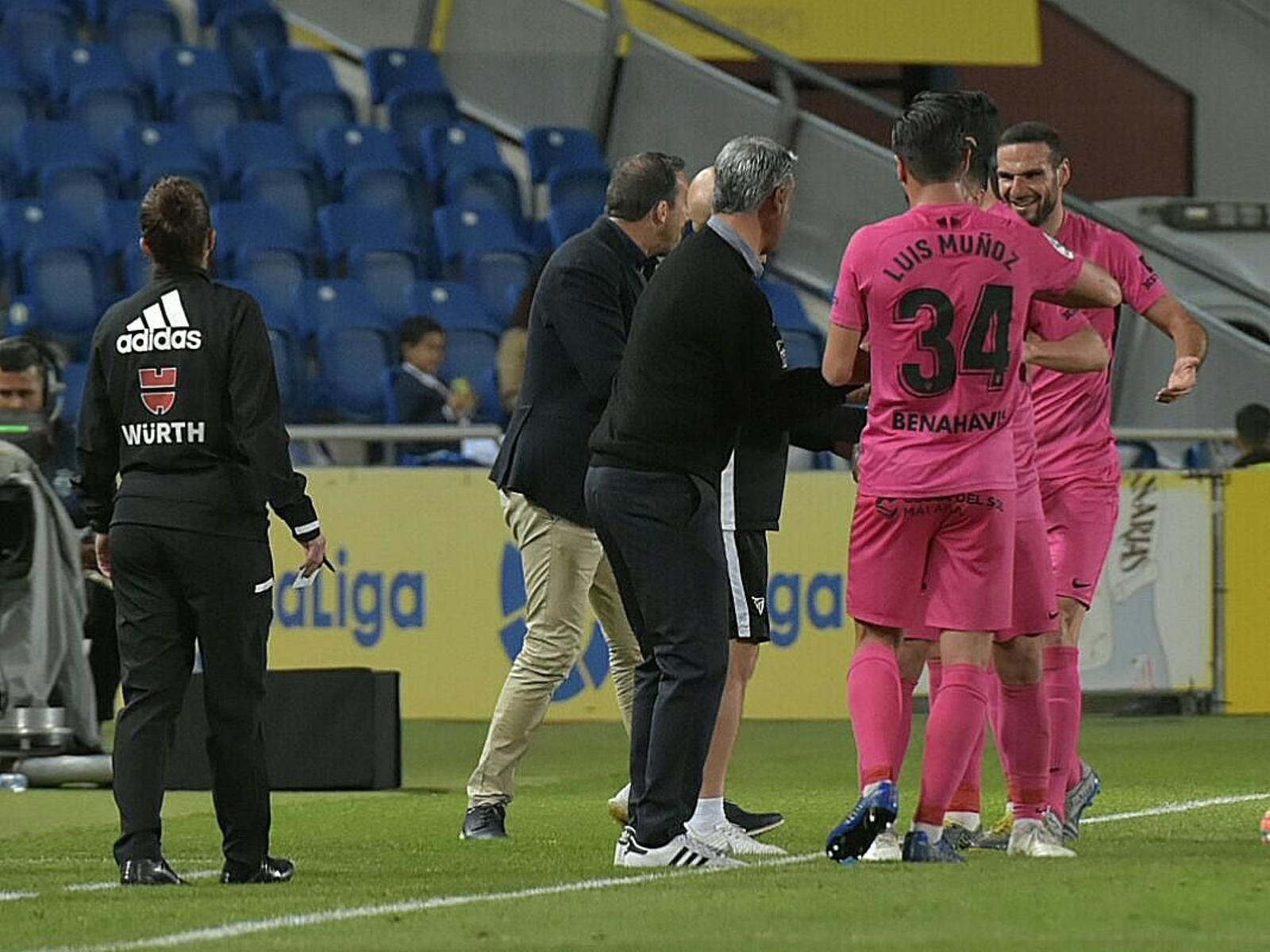 Las fotos del Las Palmas - Málaga