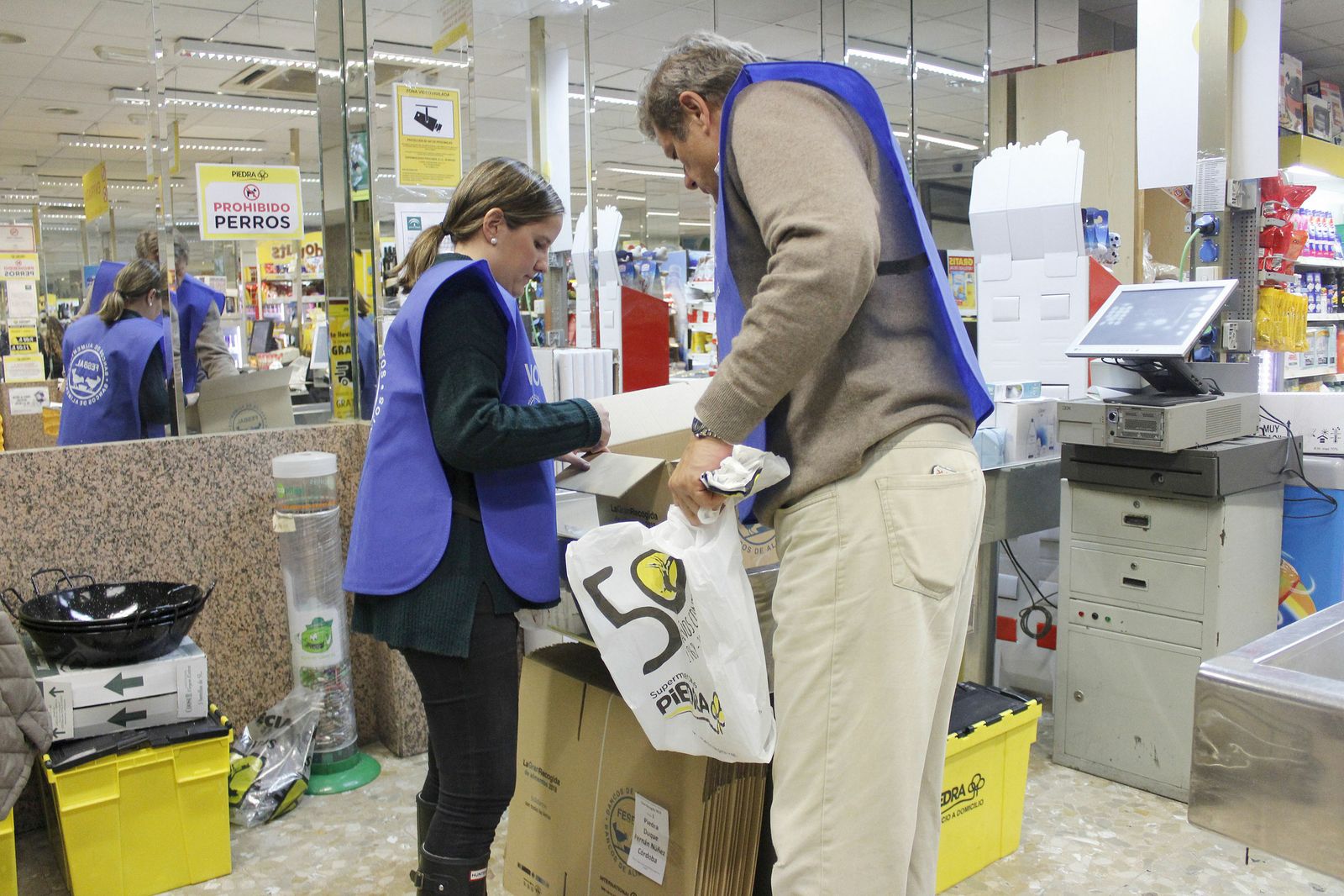 Última recogida de alimentos