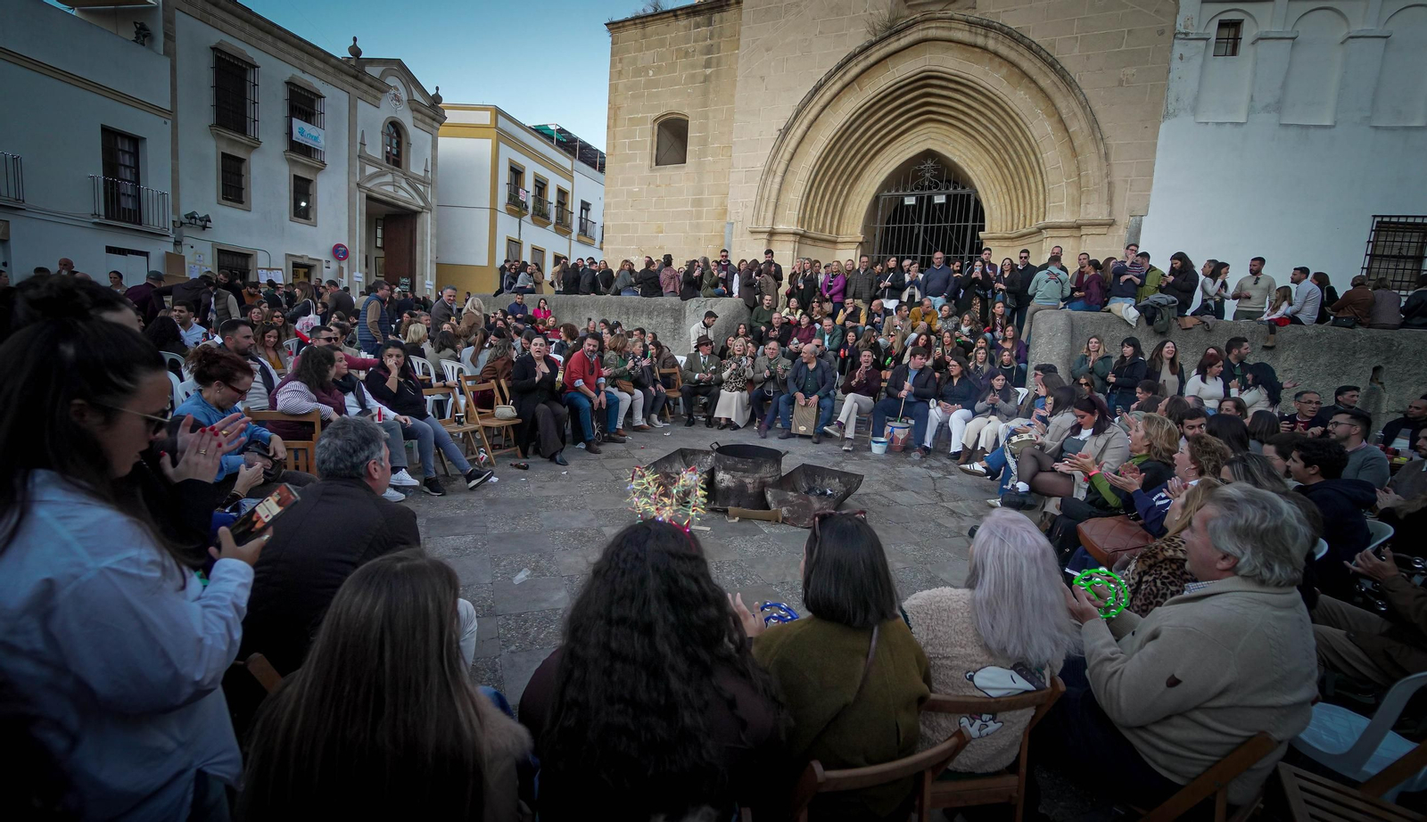 Imágenes de zambombas del día 7 de diciembre en Jerez