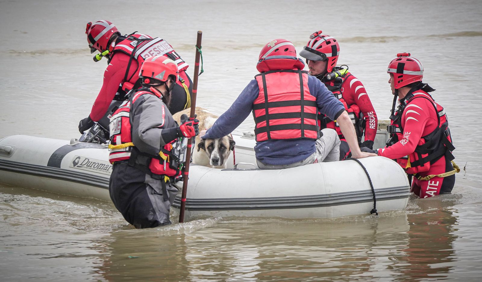 Imágenes de las zonas afectadas por la crecida del rio Guadalete en Jerez