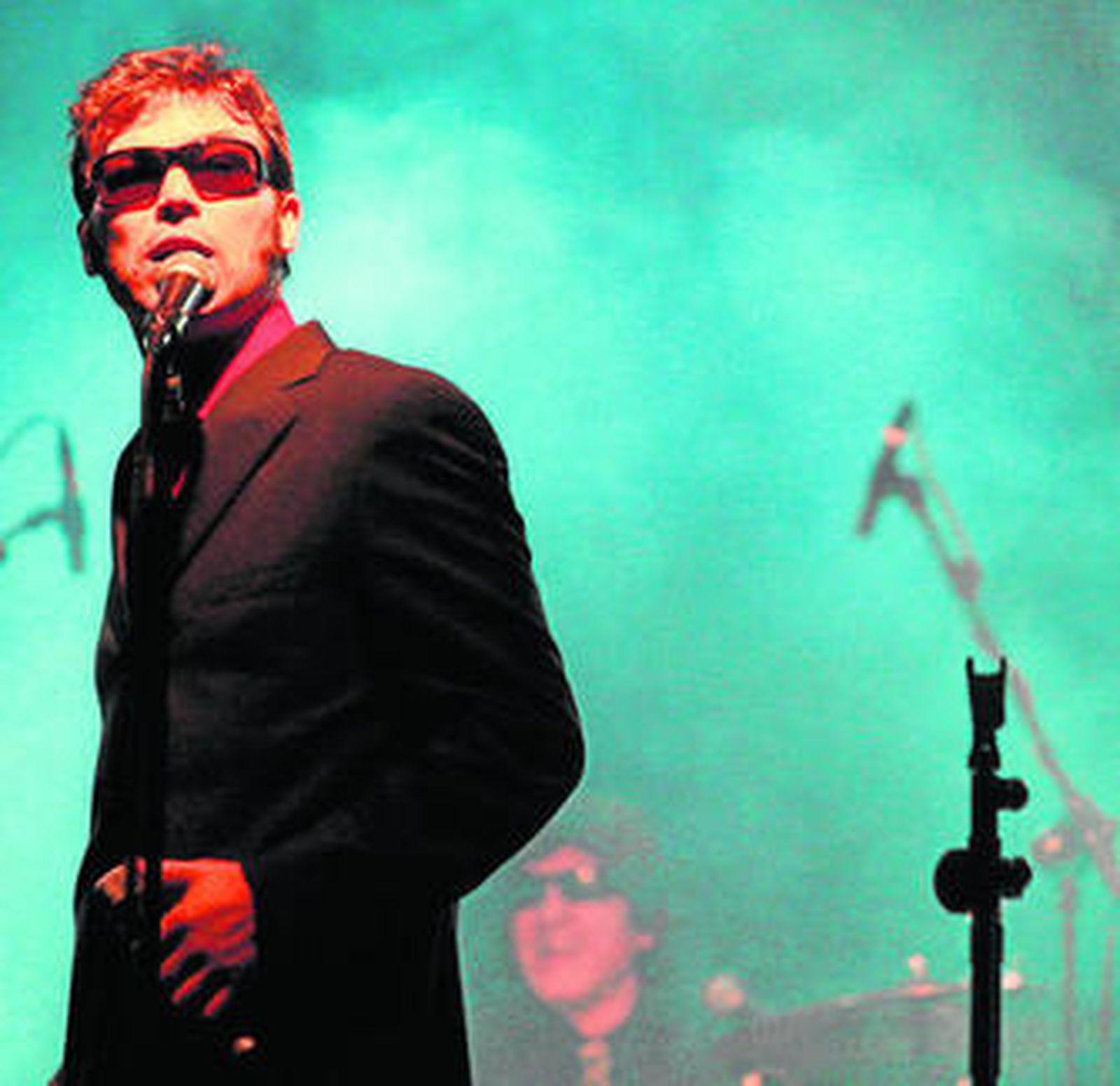 José Antonio García, en una actuación en directo.