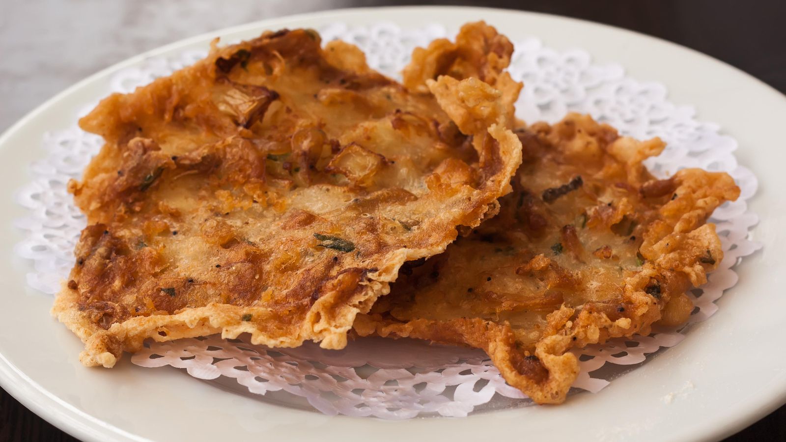 Tortillitas de camarones.