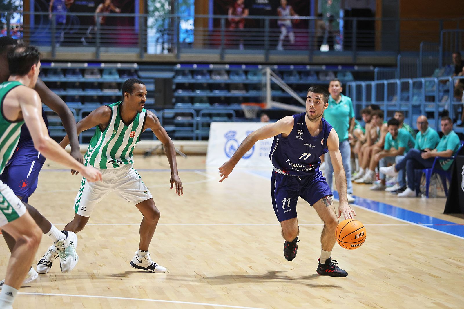 Imágenes del Ciudad de Huelva y el Real Betis en la Copa de España