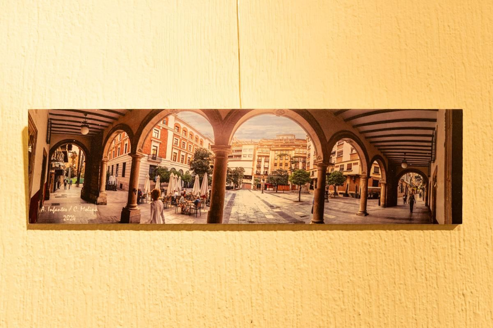 Exposición de "Plazas y rincones del Casco Histórico de Jaén", en imágenes