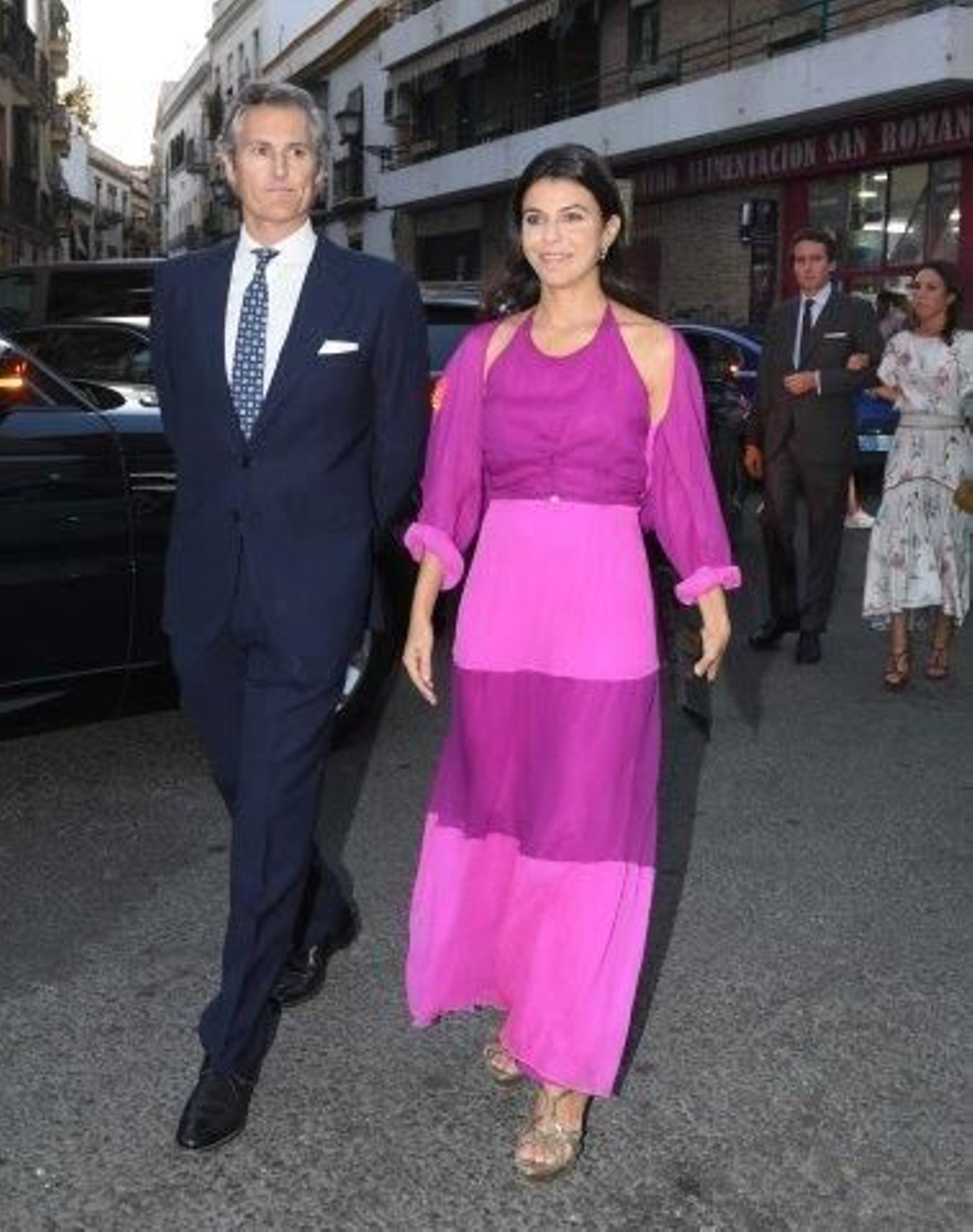 El bautizo de la segunda nieta del duque de Alba en Sevilla, en imágenes