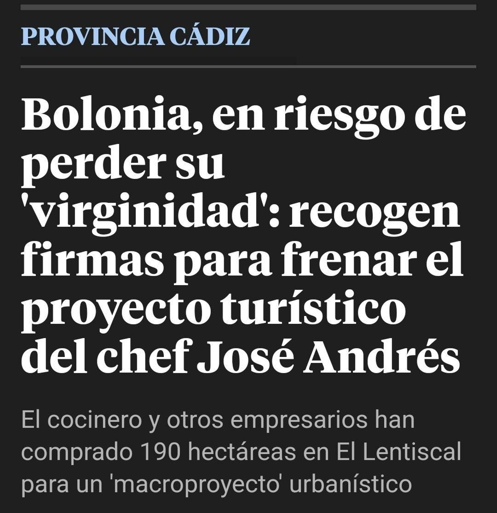 La explicación de los bocadillos en el fuego de Tarifa
