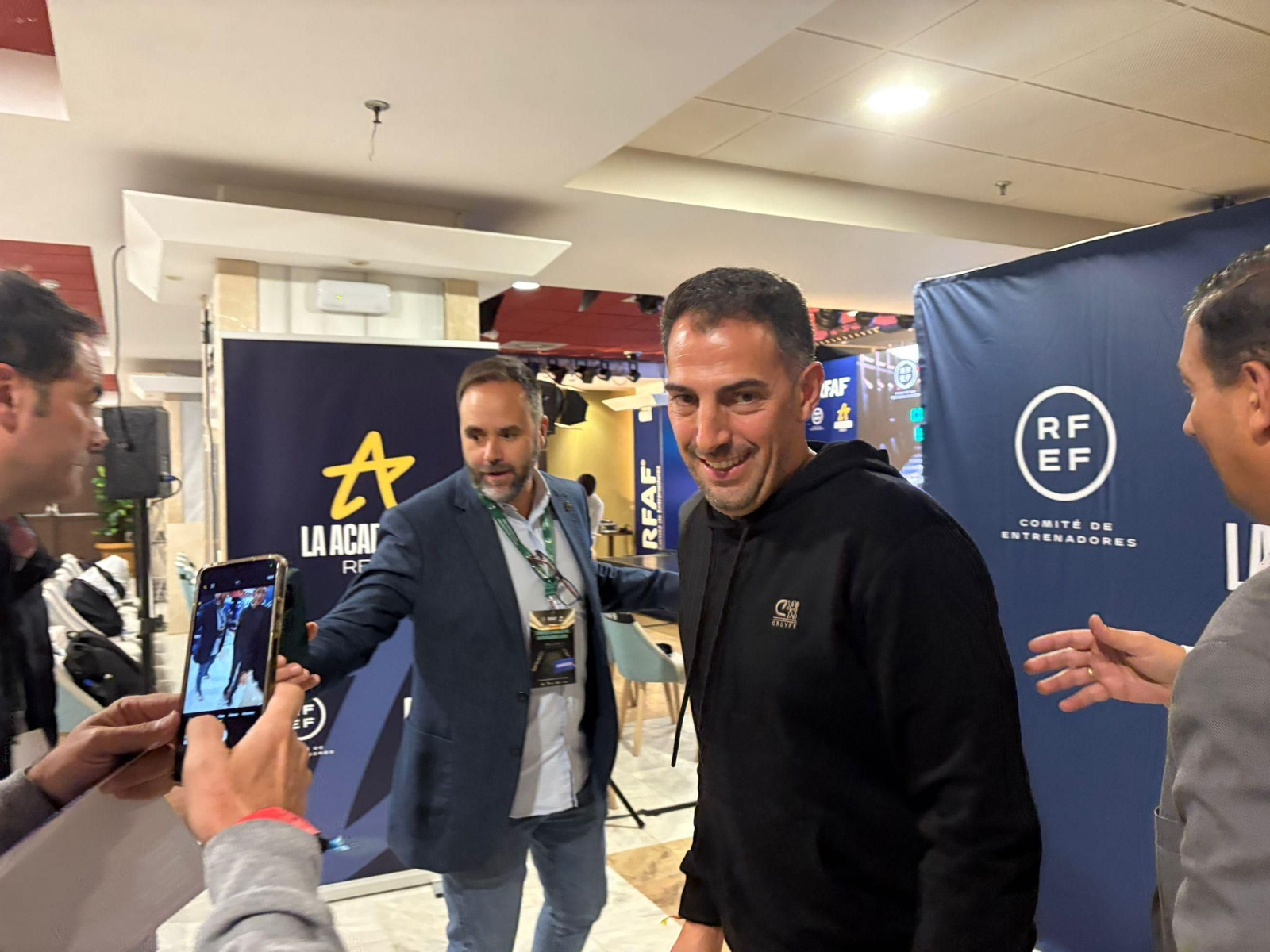 Las fotos de Manuel Pellegrini en su visita a Málaga