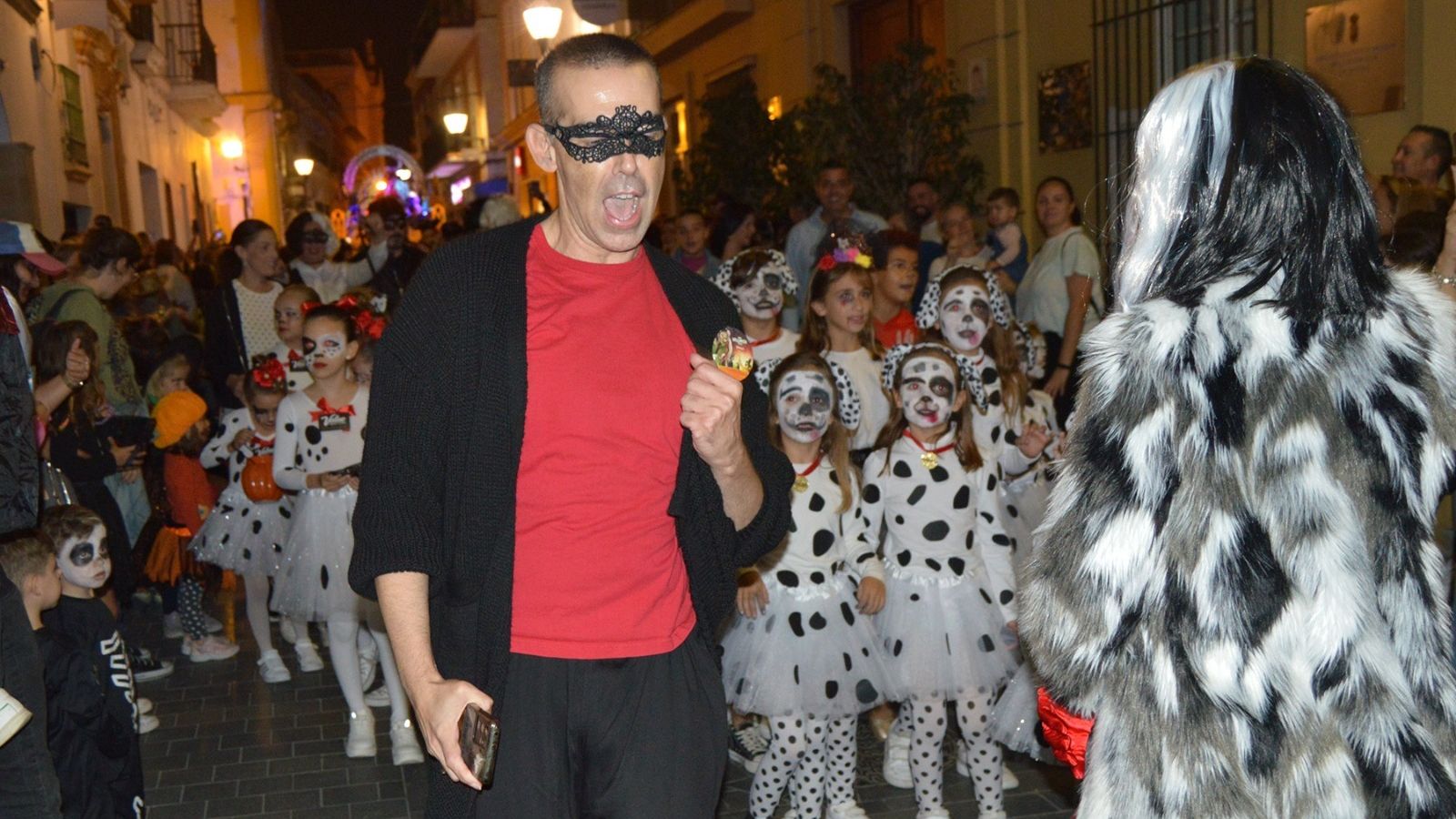 David Calleja, liderando una de las coreografías.