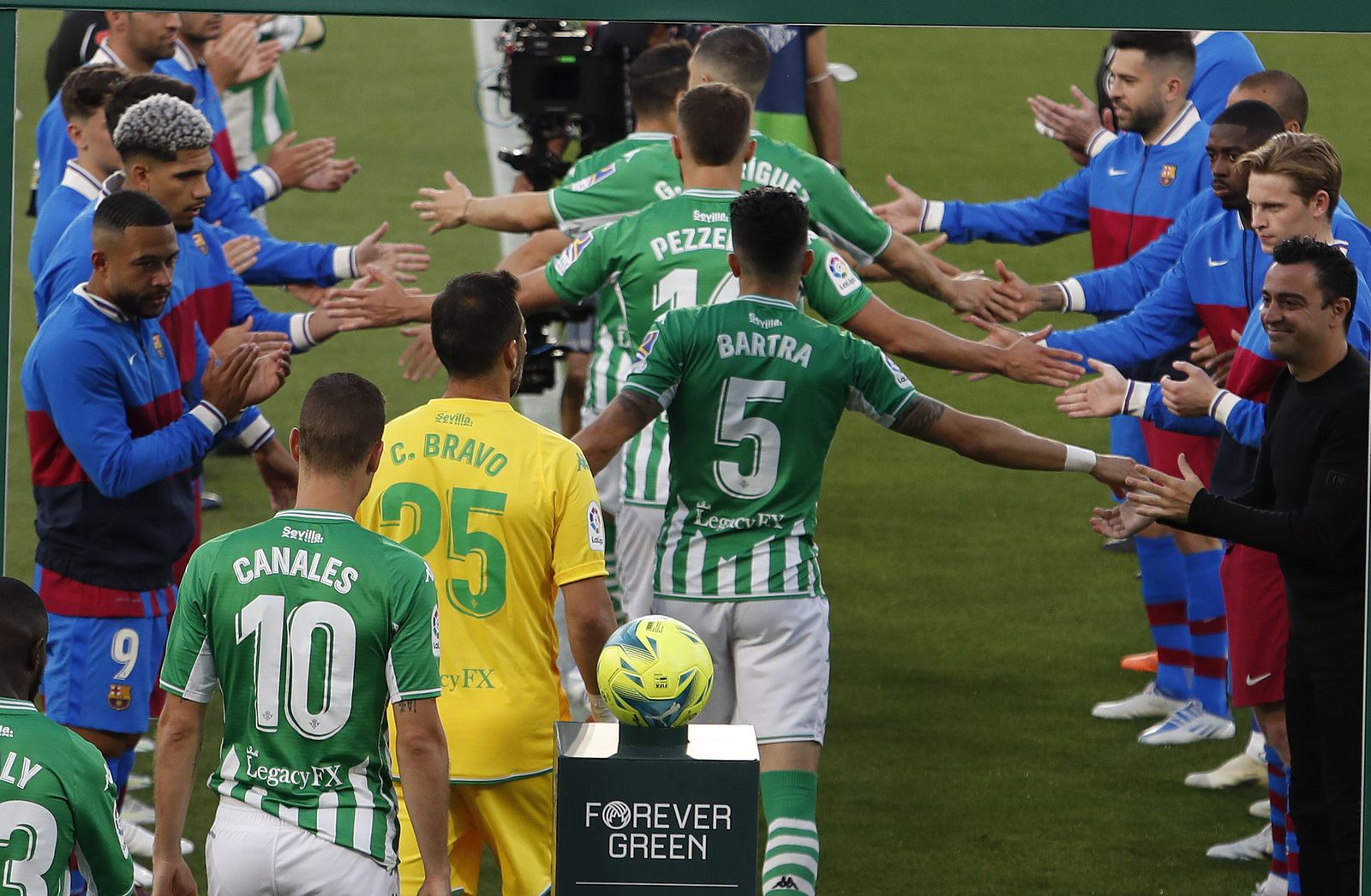 Las imágenes del Betis-Barcelona
