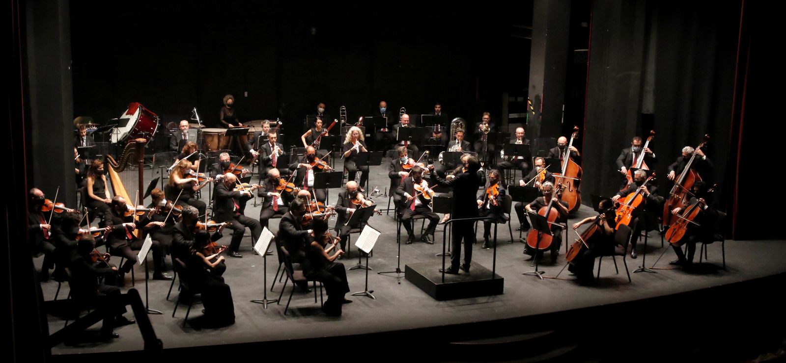 La Orquesta de Córdoba, en su concierto de presentación de temporada.