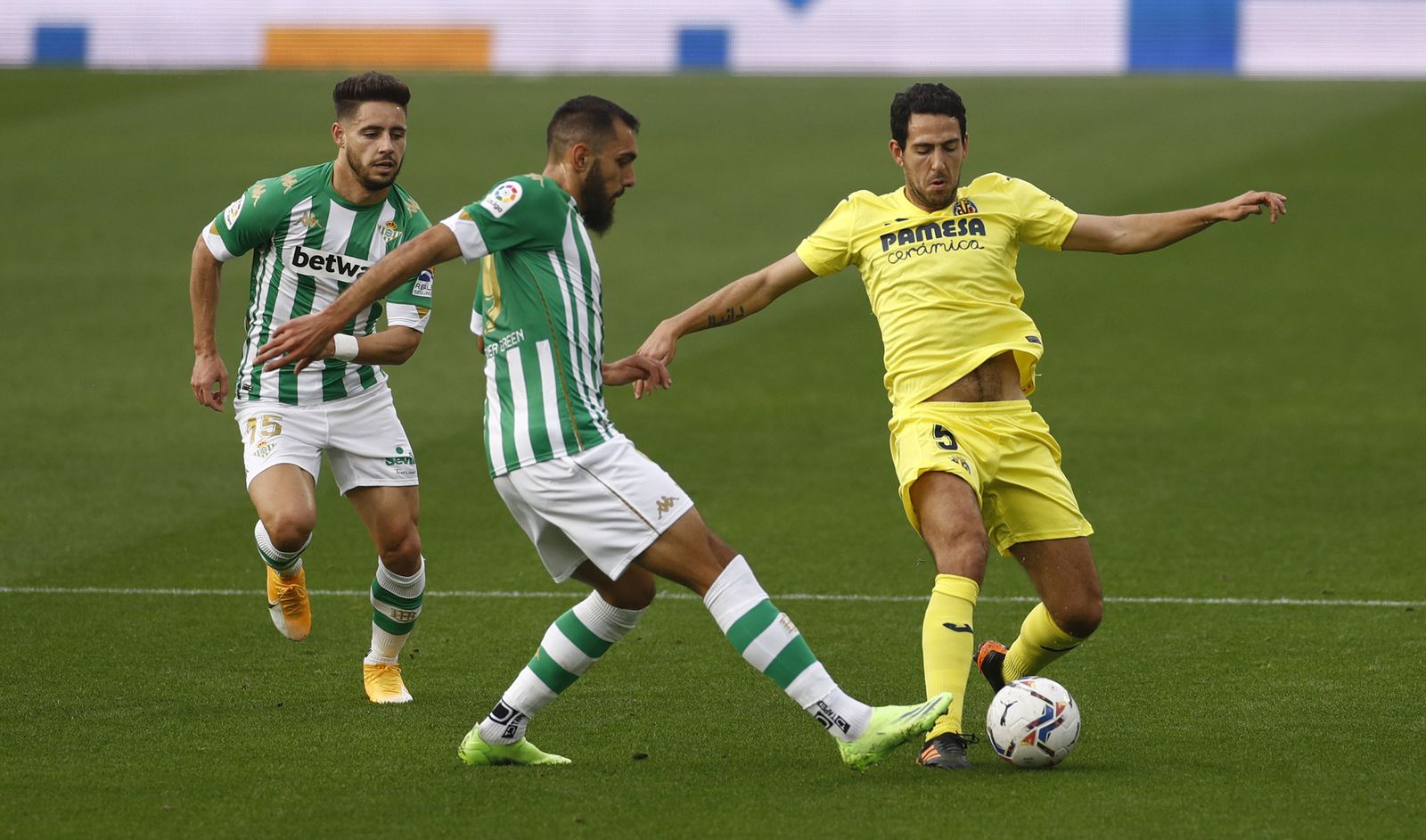 Las imágenes del Betis-Villarreal