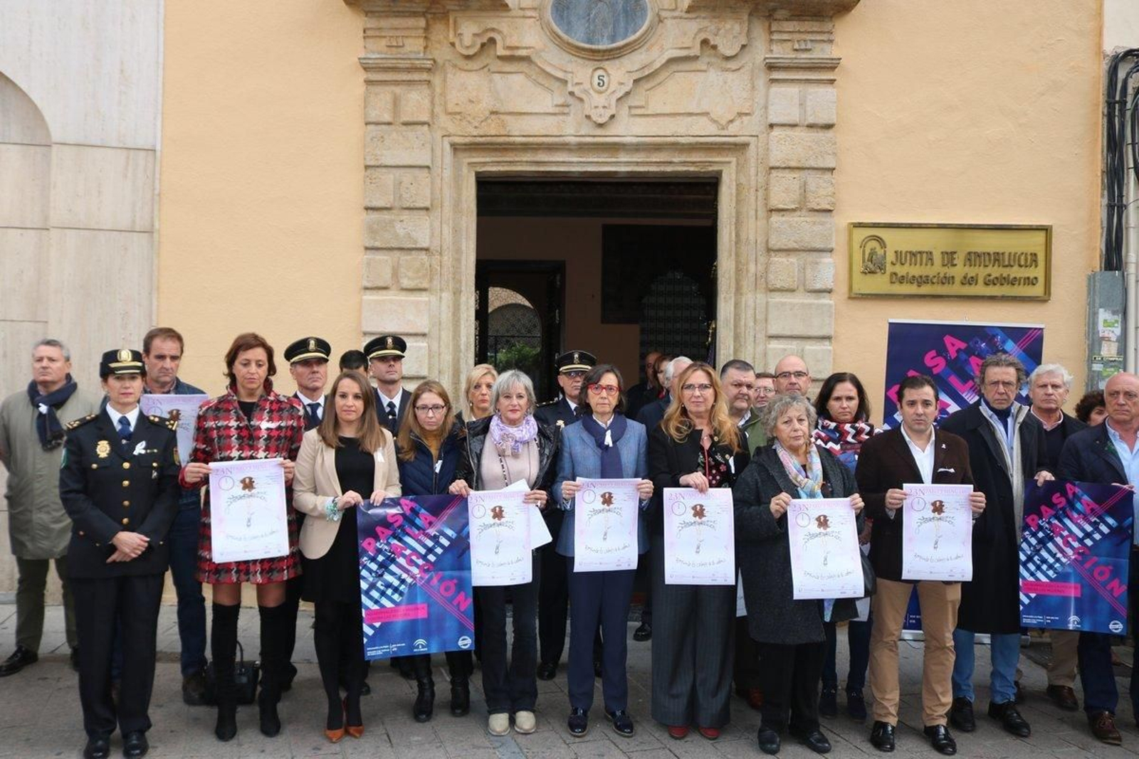 Las concentraciones institucionales contra la violencia de género