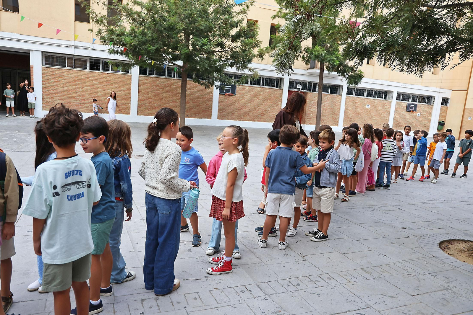 Las imágenes de la vuelta al cole