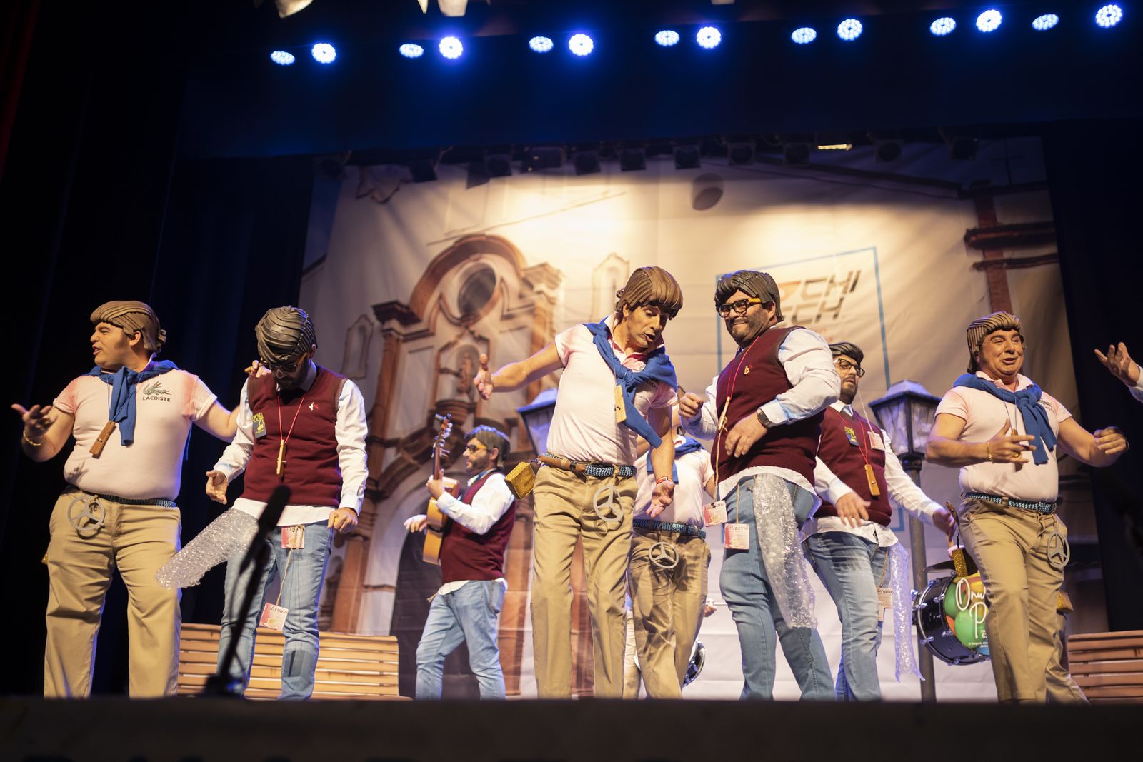 La última jornada de semifinales del Carnaval de Huelva, en imágenes