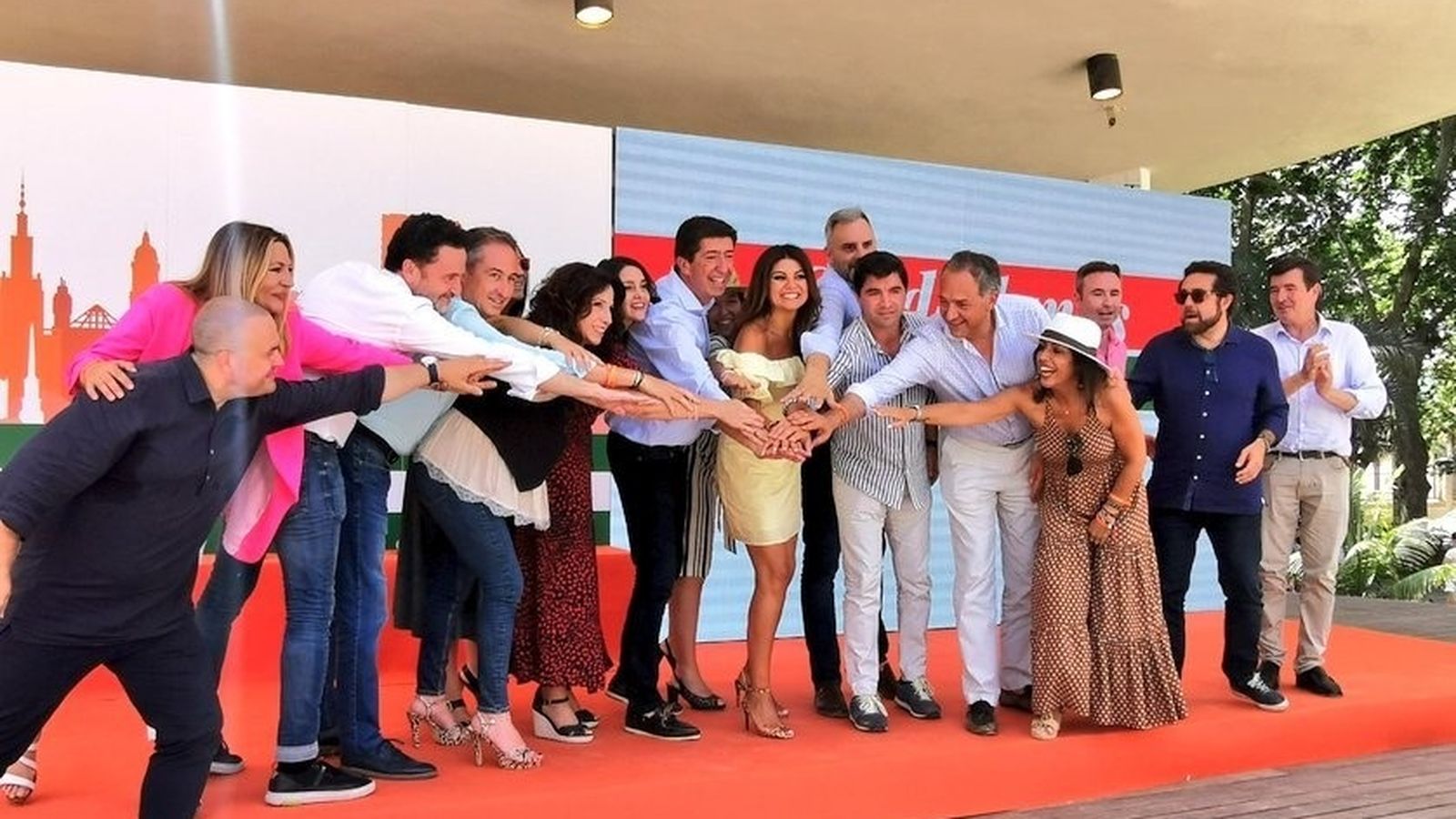 Arrimadas y Marín en el acto celebrado en Málaga.