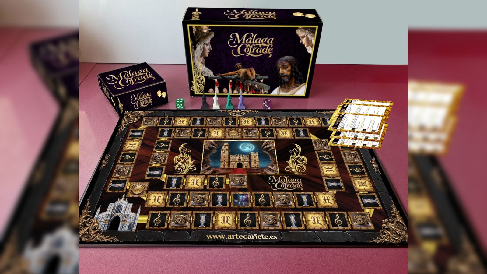 Trivial sobre la Semana Santa de Málaga de Arte Cañete.