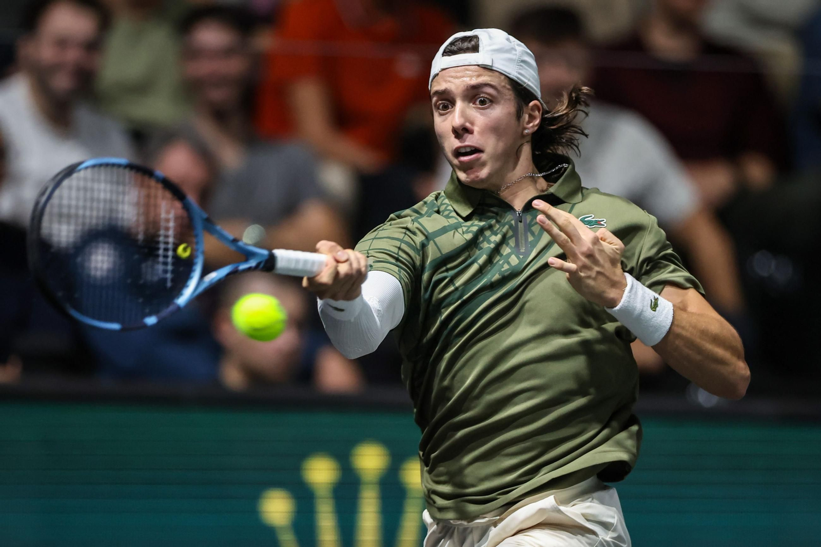 Alejandro Davidovich-Arthur Cazaux del Masters 1000 de París, en fotos
