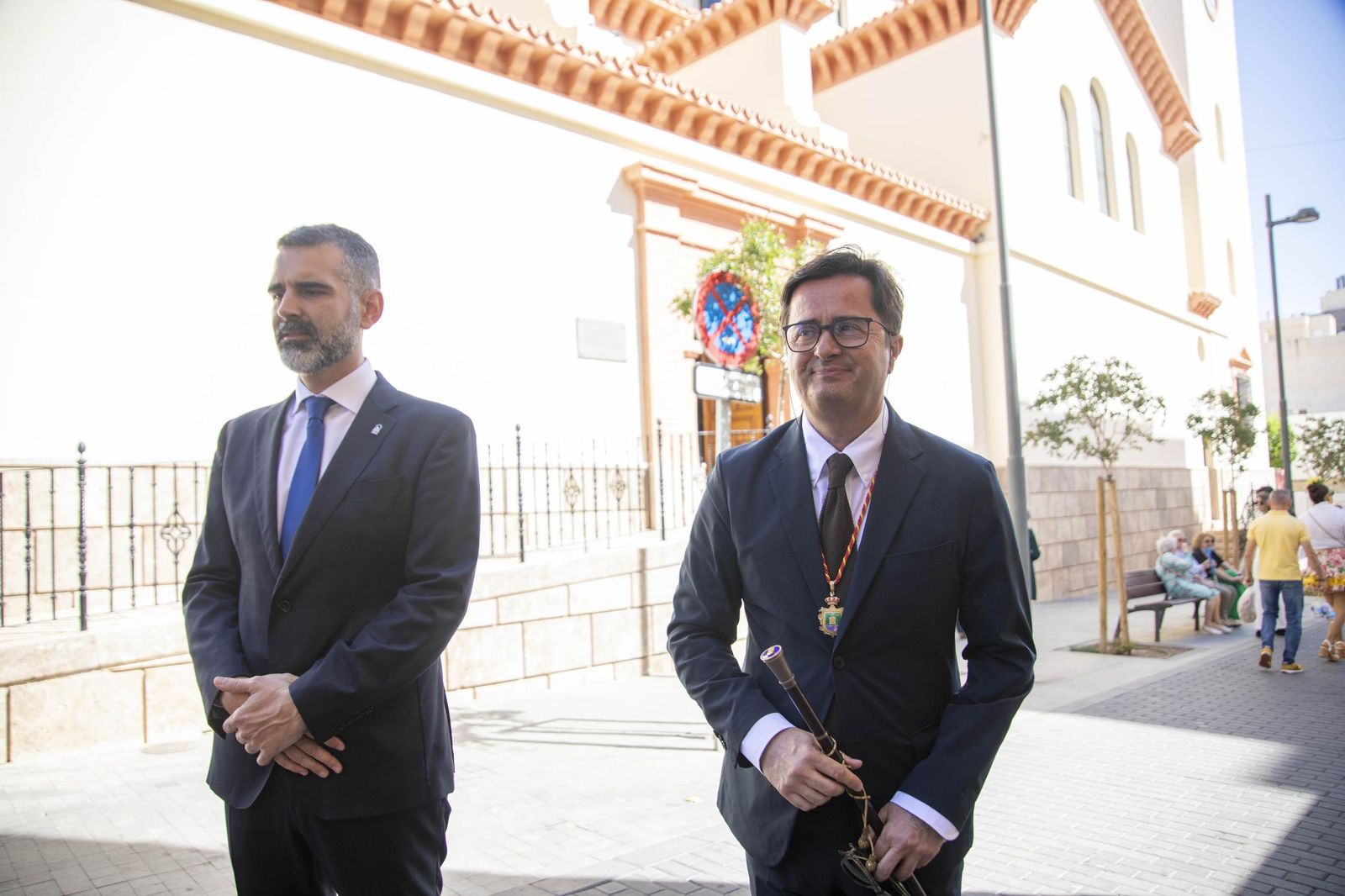 Las imágnes de la misa y procesión en honor a San Marcos en El Ejido