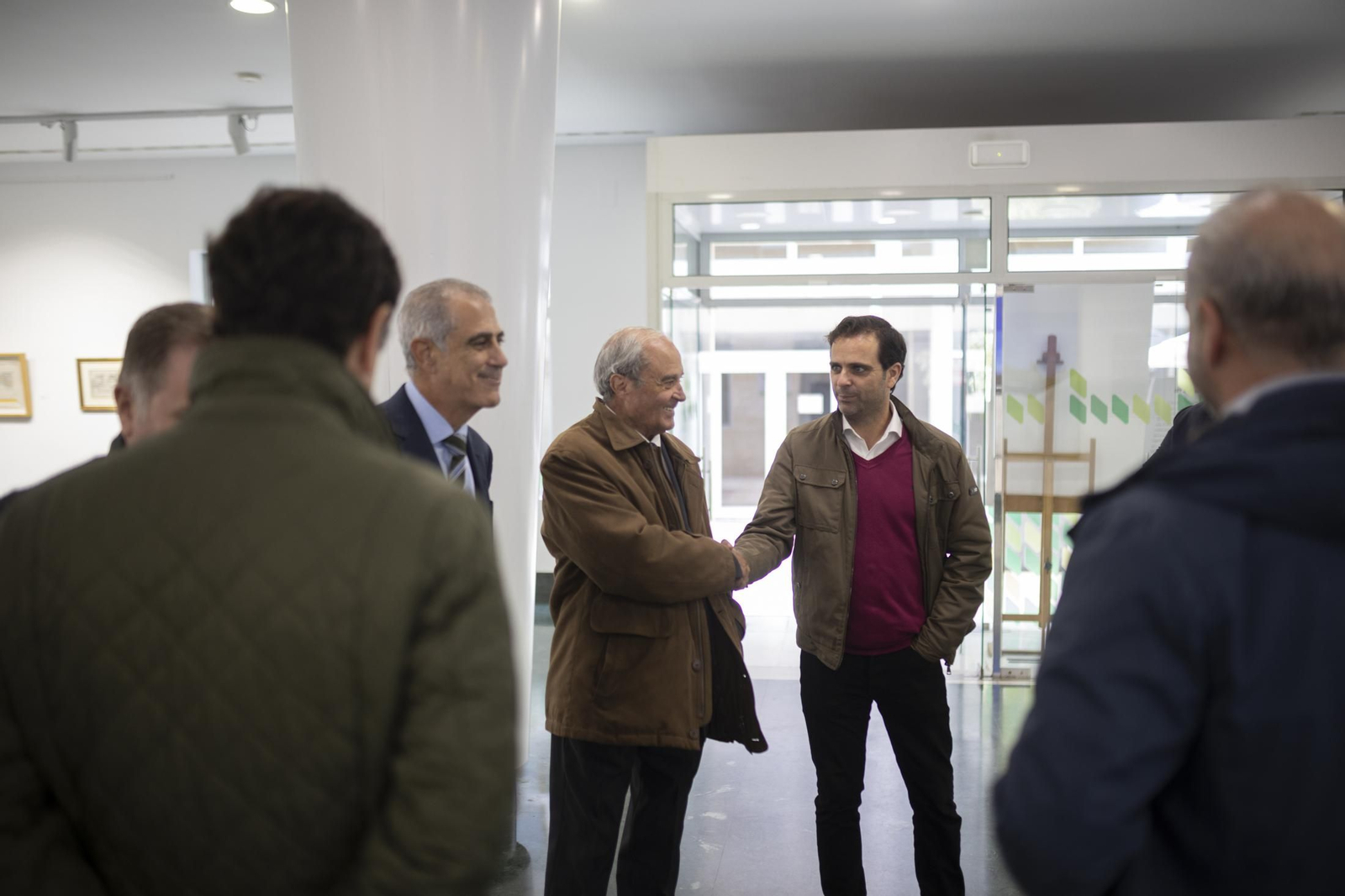 Imágenes de la conferencia de Ricardo Martínez Rico organizada por Club Cámara en la Fundación Caja Rural del Sur