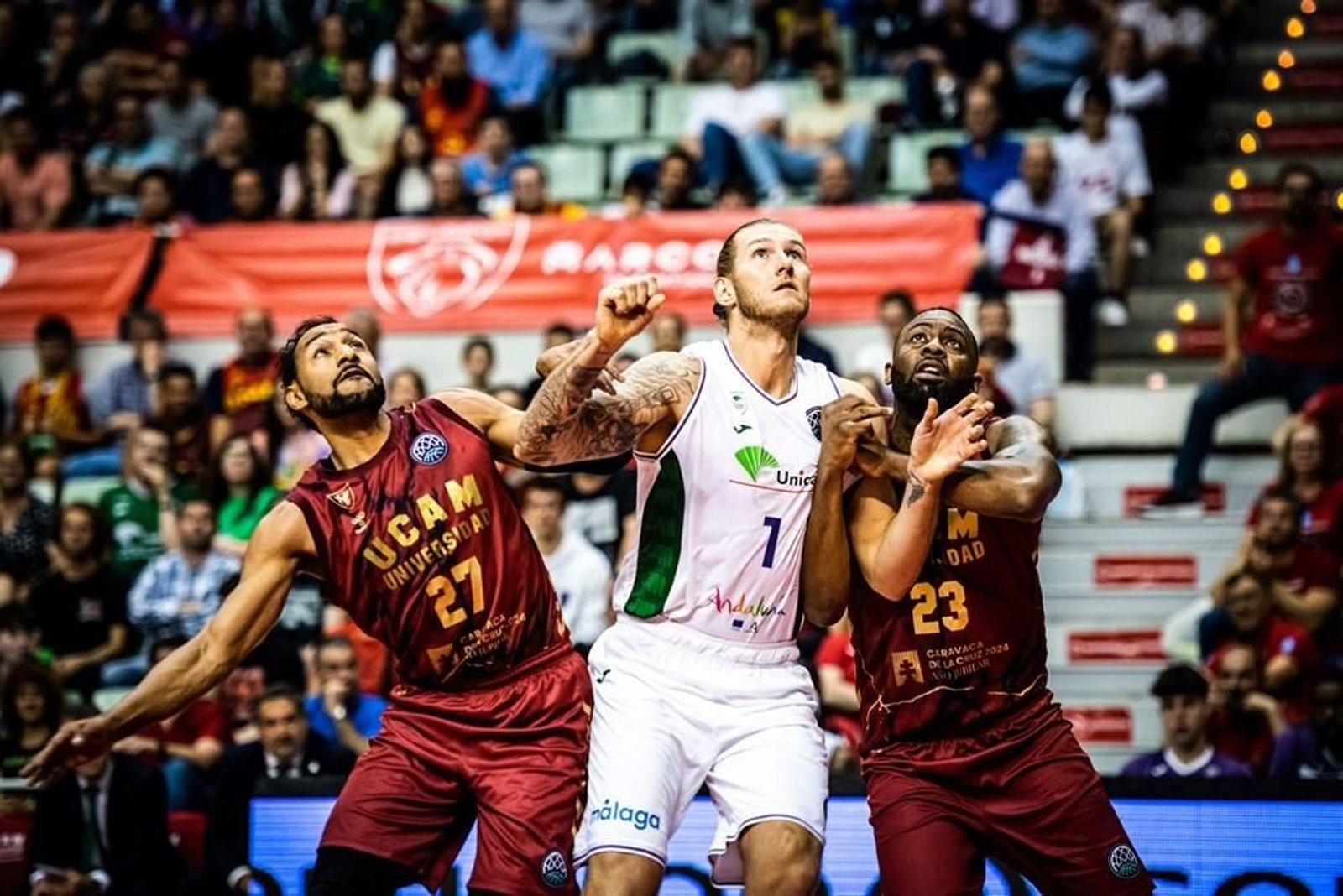 El UCAM Murcia - Unicaja de BCL, en directo El UCAM Murcia - Unicaja de BCL, en directo