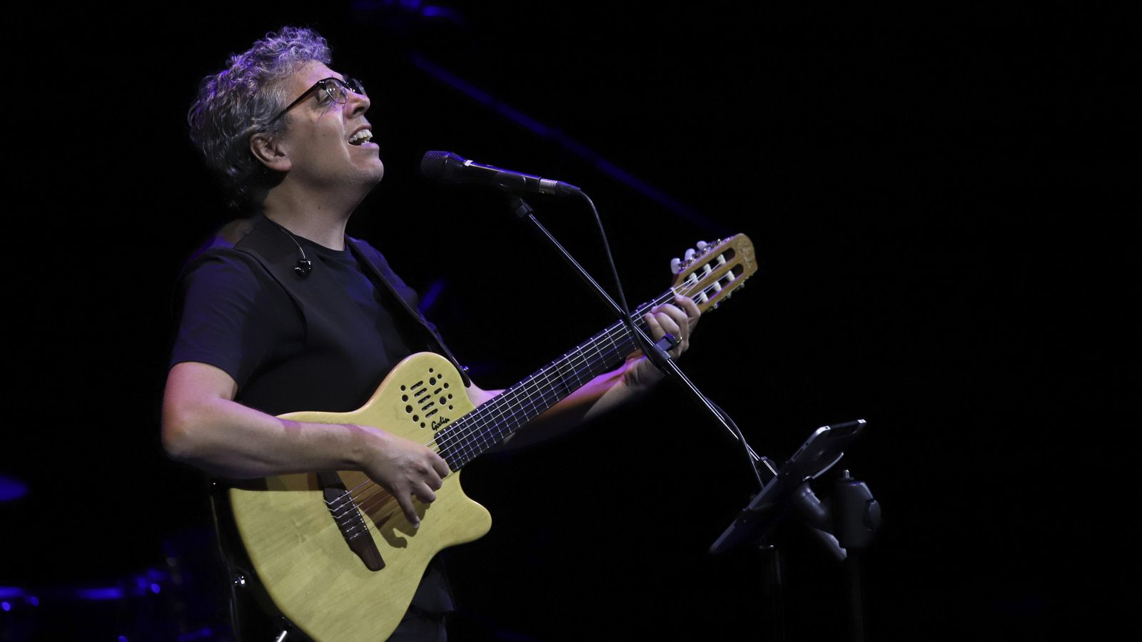 Pedro Guerra, en un concierto en Málaga el pasado mayo.