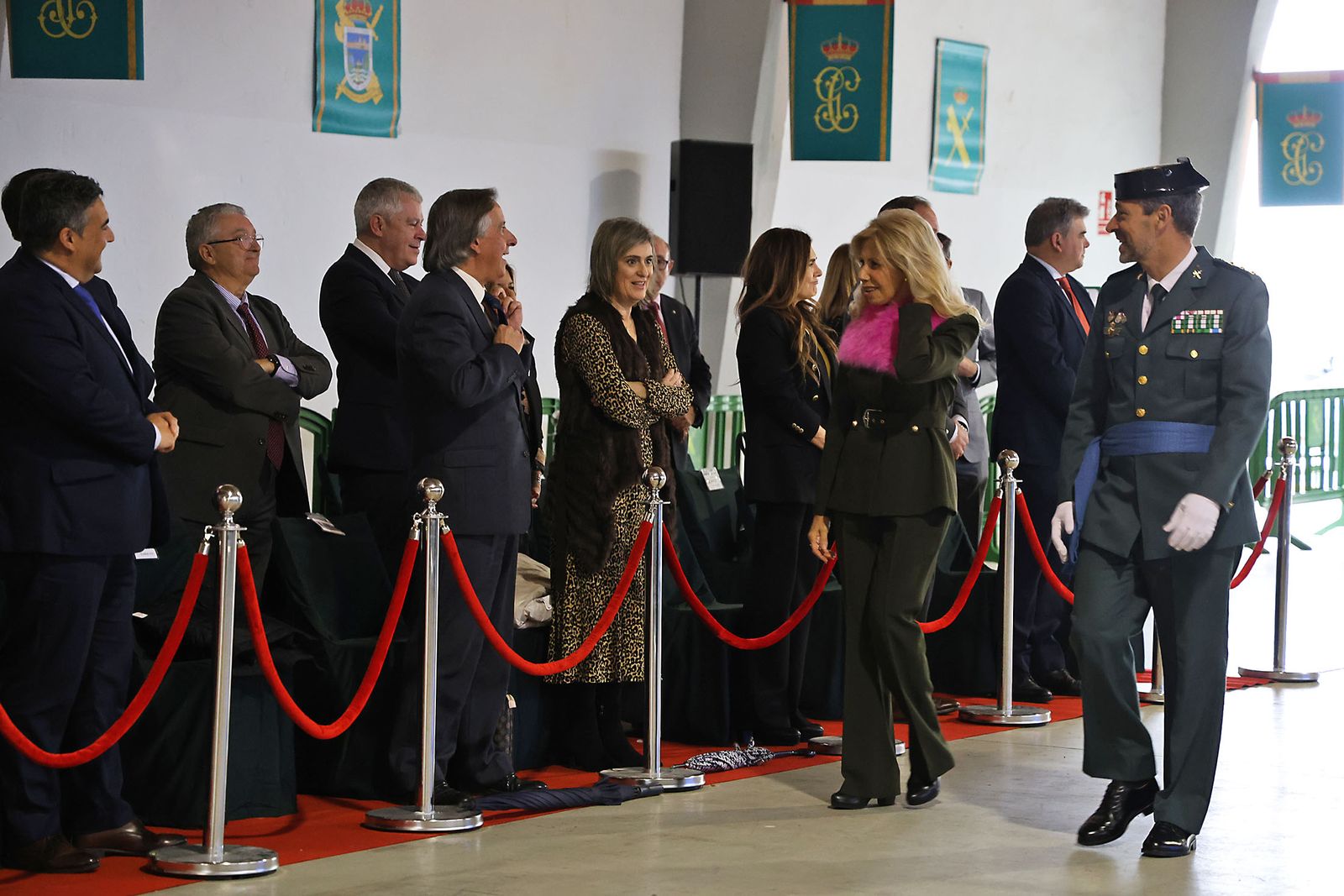 Imágenes de la jura del cargo de Julio Serrano Checa como Jefe de la Comandancia de la Guardia Civil de Huelva