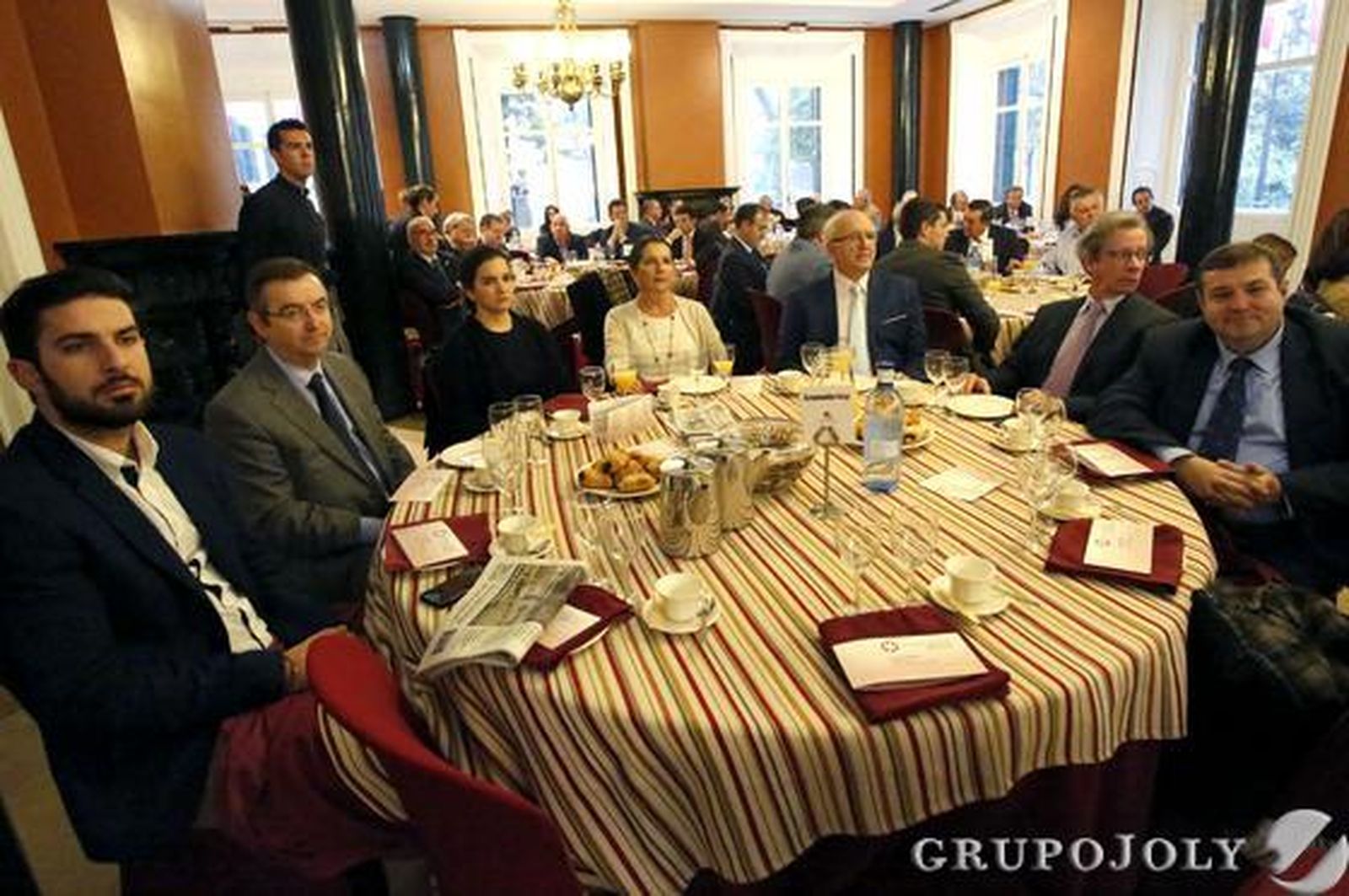 Francisco Motero, Prudencio Navarro, Rocío Sánchez-Andrada, María José Marfil, Antonio Aguado, José Daza y Francisco José Martínez.

Foto: Alberto Domínguez.