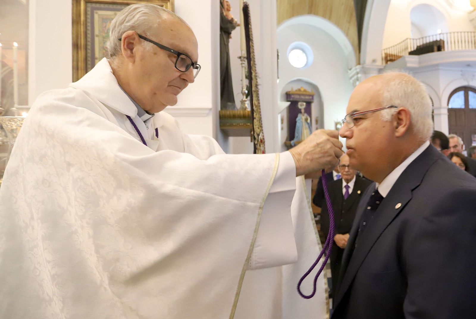 Toma de posesión de la nueva junta de gobierno de la Hermandad del ...