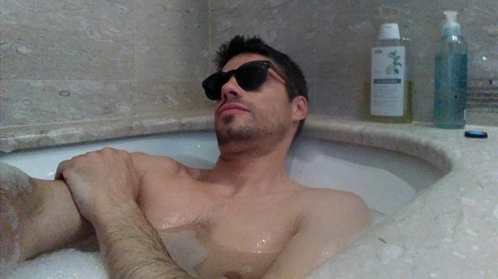 Albert Cavallé en una foto de sus redes sociales