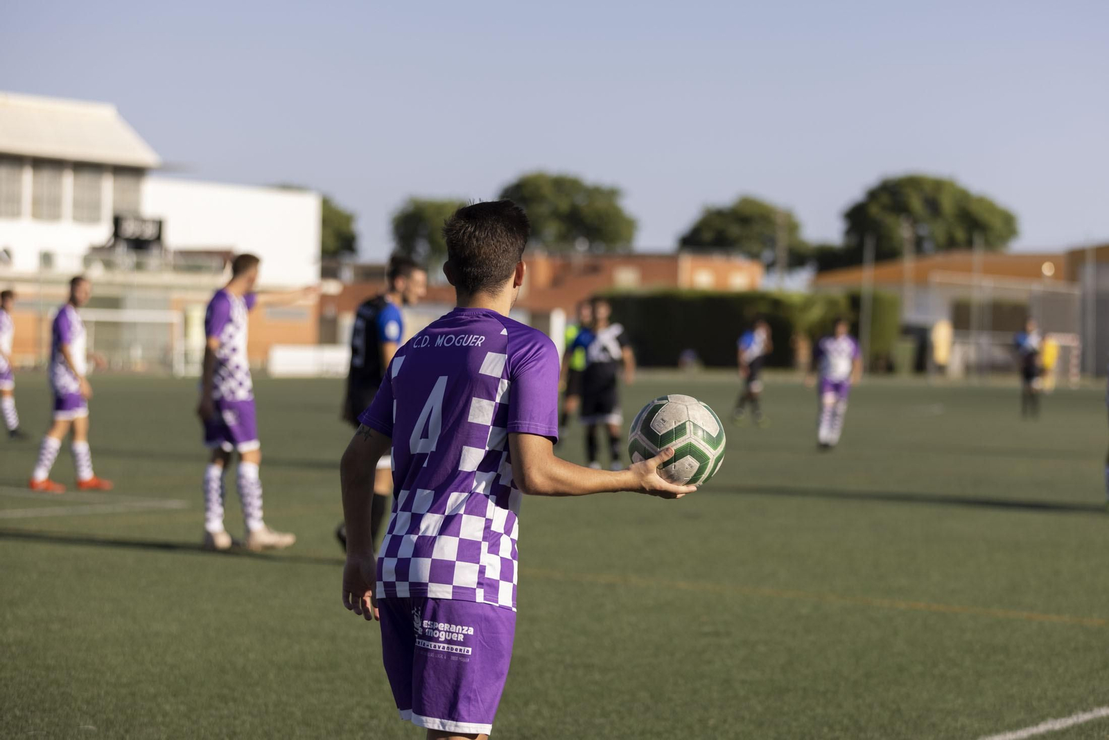 Imágenes del partido Moguer - Bollullos