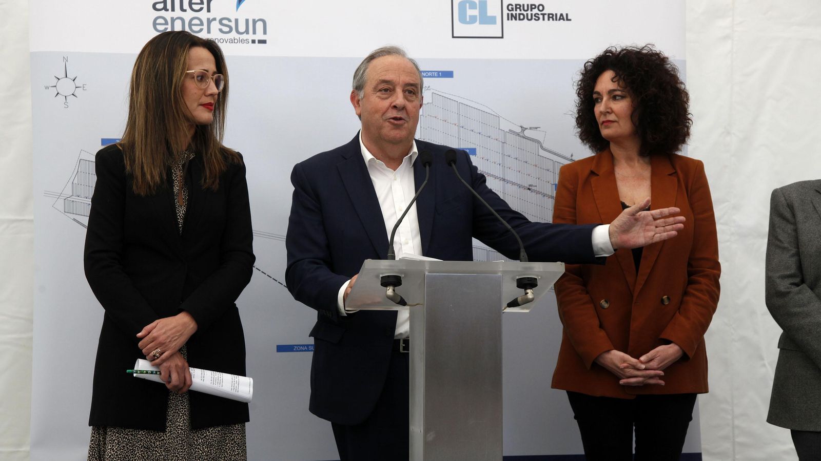 Bella Verano, José Luis Morlanes y Lourdes Martín.