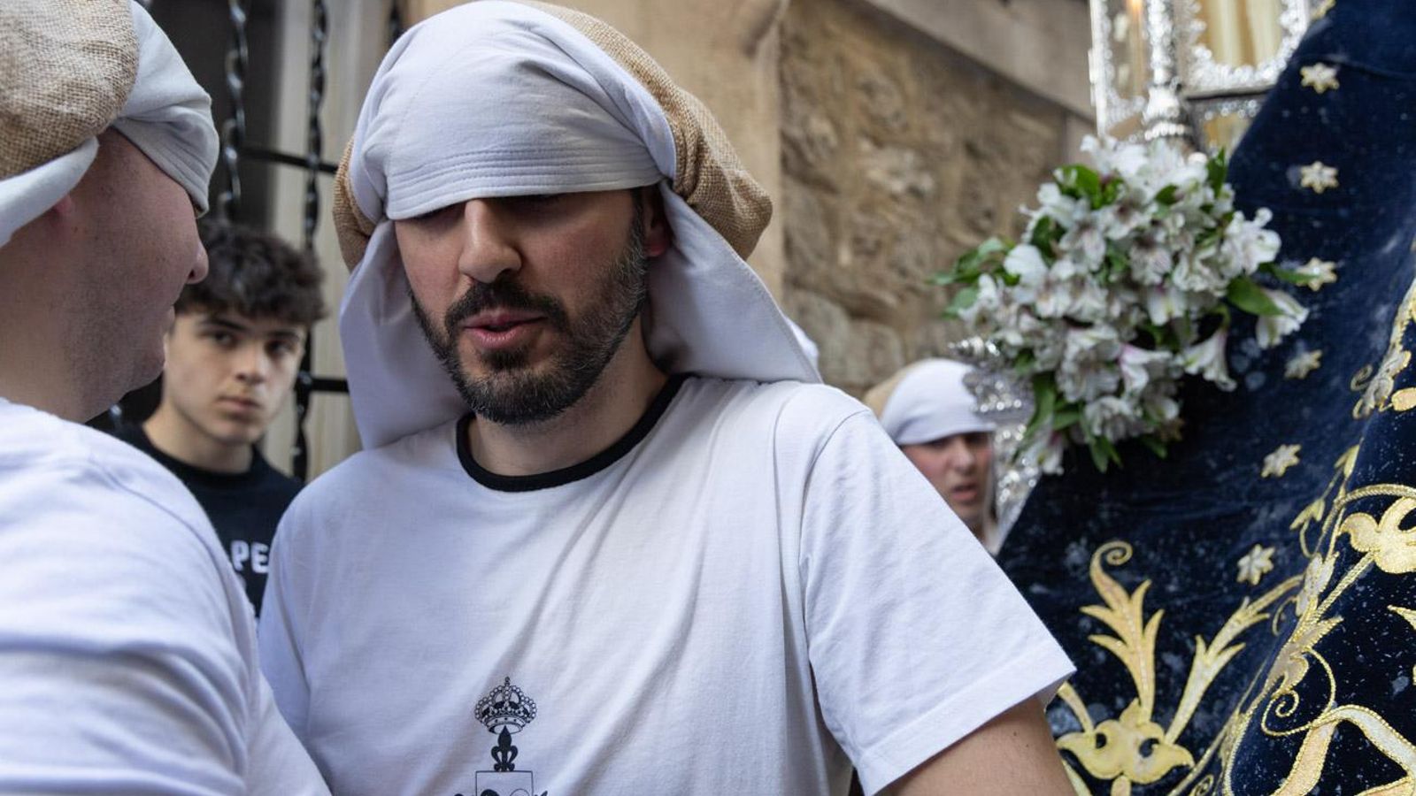 Los jiennenses se recrean con la cofradía de los Estudiantes un nuevo Lunes Santo