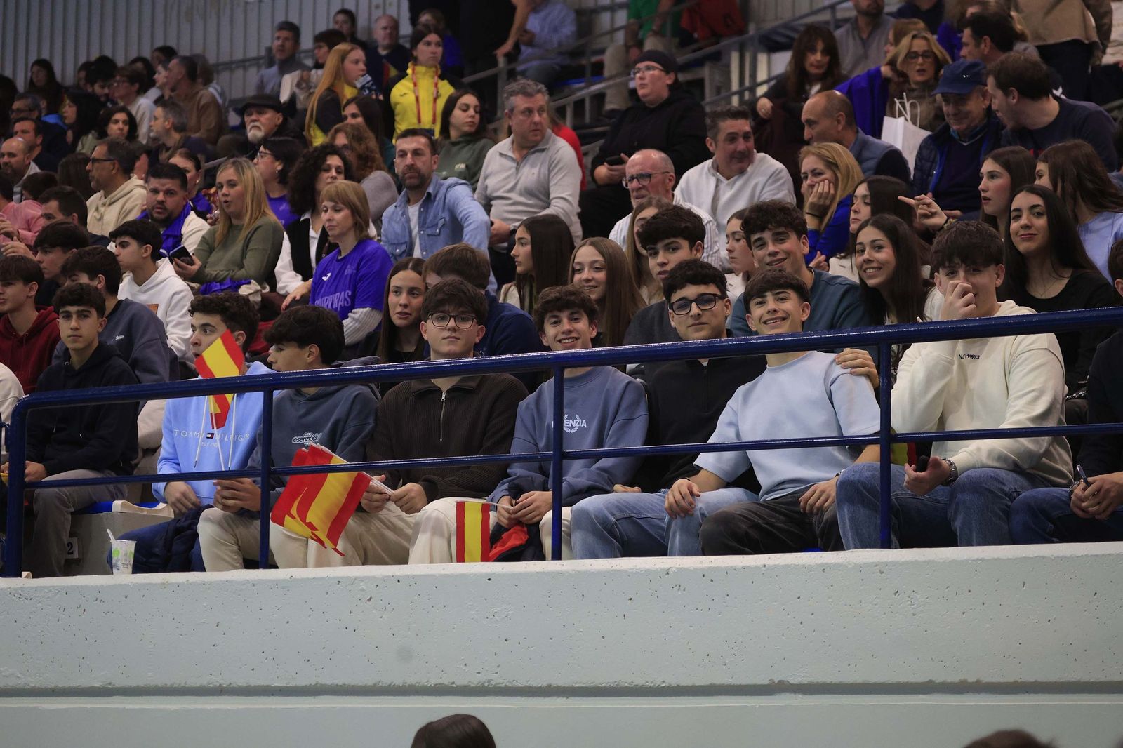 Búscate en el Juan Carlos Mateo de Algeciras durante el España-Austria del preeuropeo  femenino