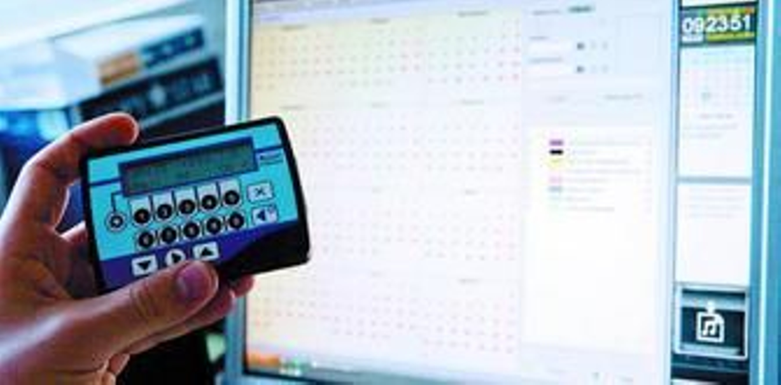 Uno de los aparatos SGD del instituto Giner de los Ríos de Motril.