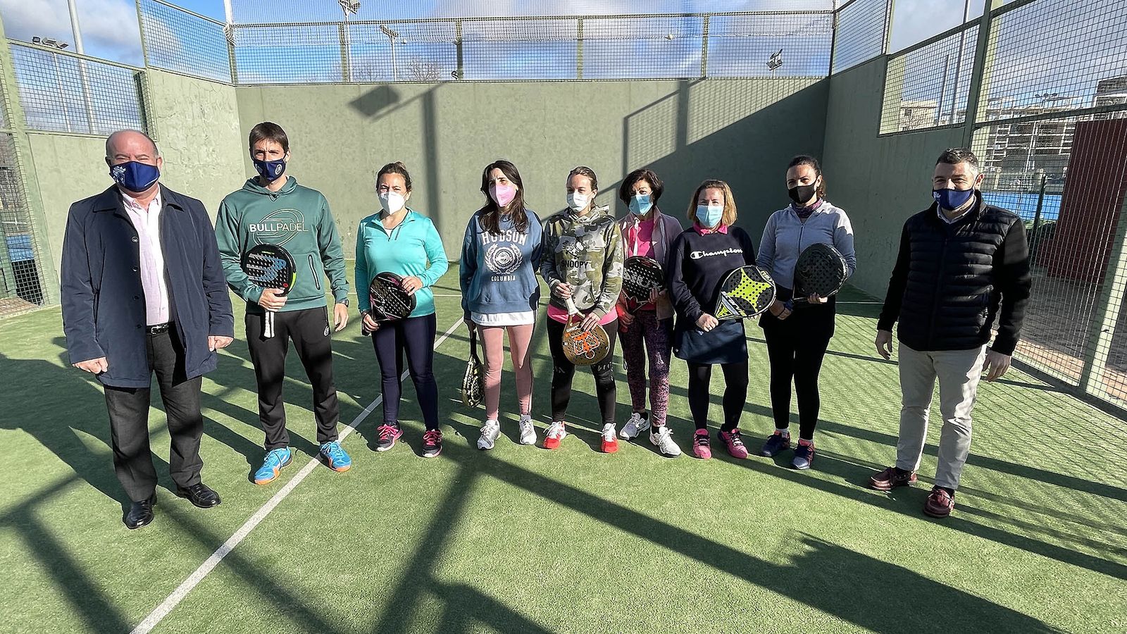 Inicio a la Escuela Municipal de Pádel