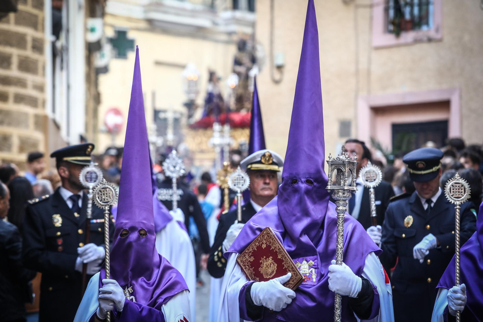 Salida procesional de la hermandad del Nazareno
