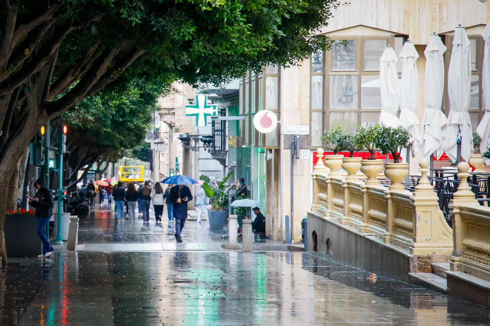Las mejores imágenes de la lluvia en Almería