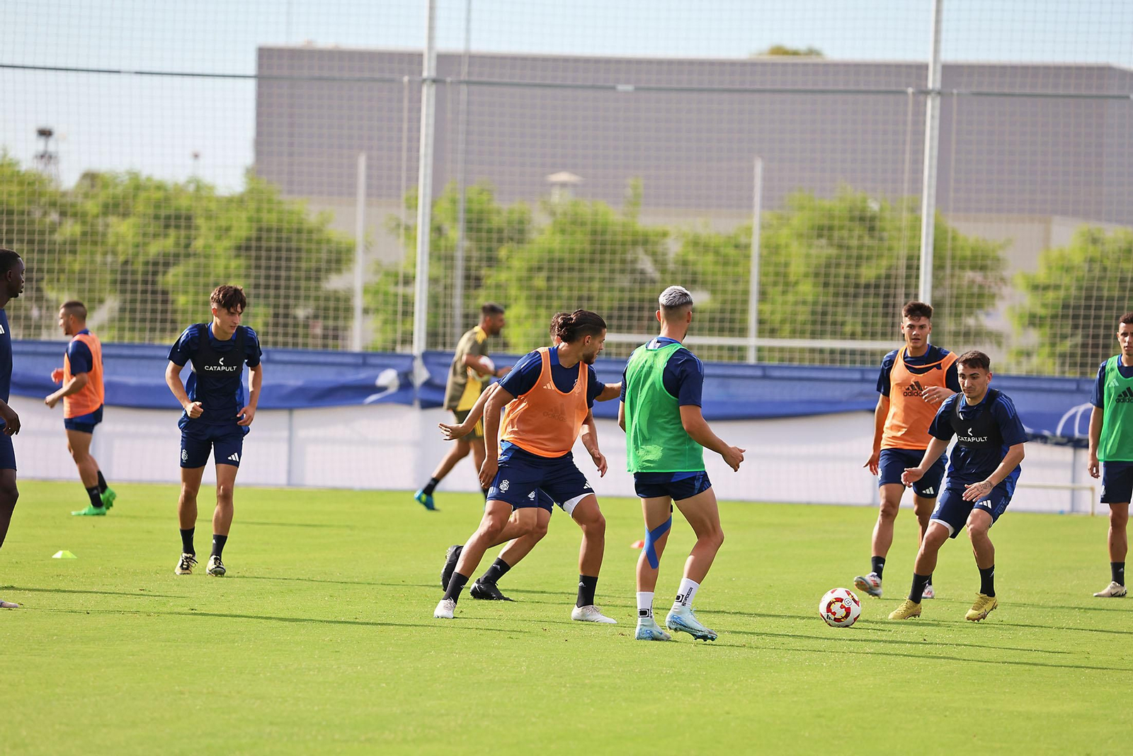 Entrenamiento del Recreativo de Huelva