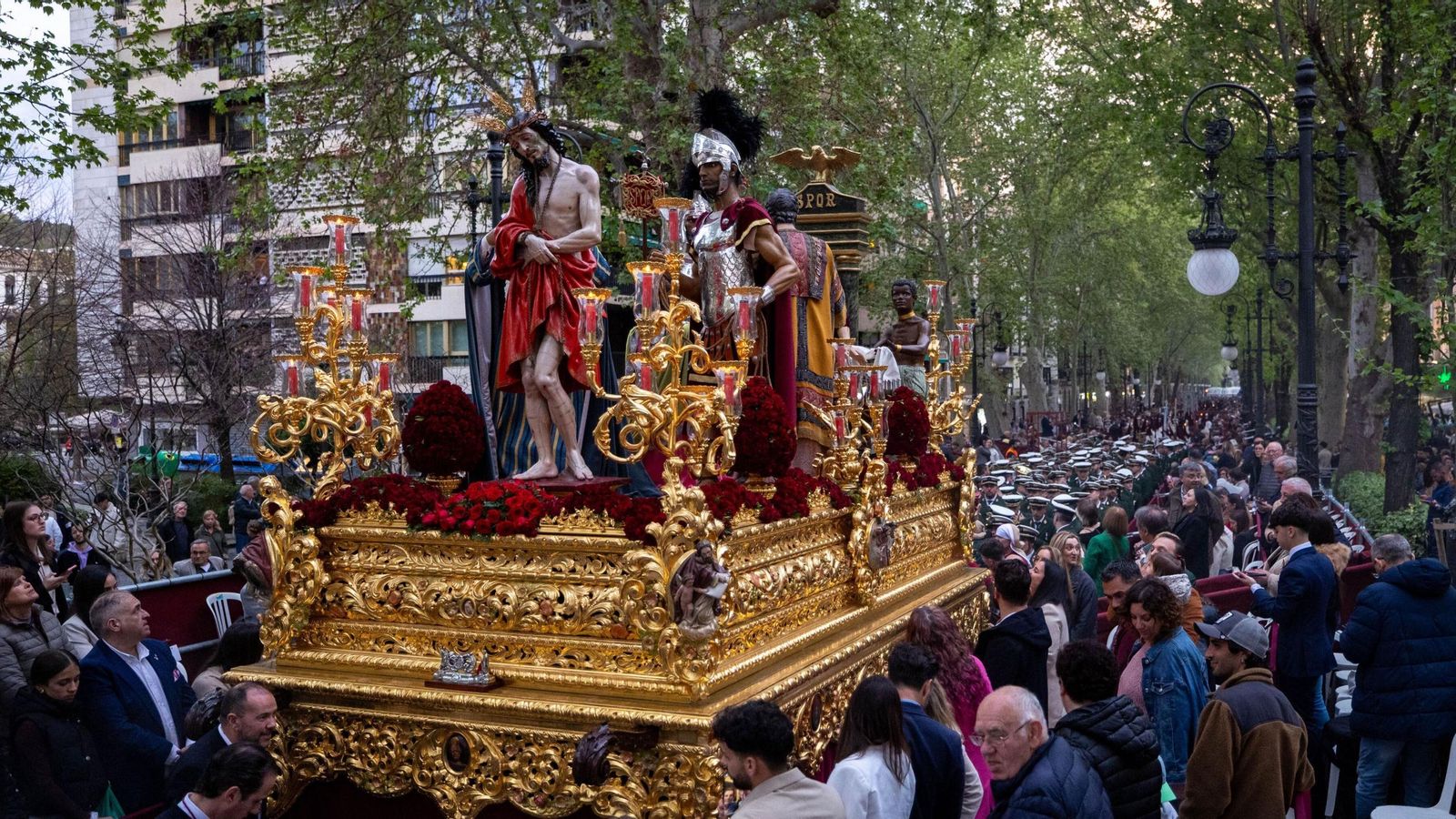 Jesús de la Sentencia en la Carrera de la Virgen, Domingo de Ramos 2025