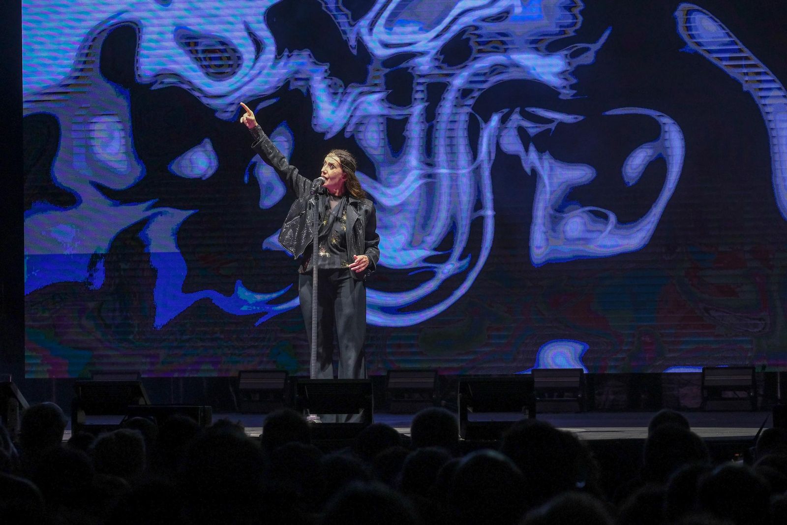 Concierto de Luz Casal en el CAAC