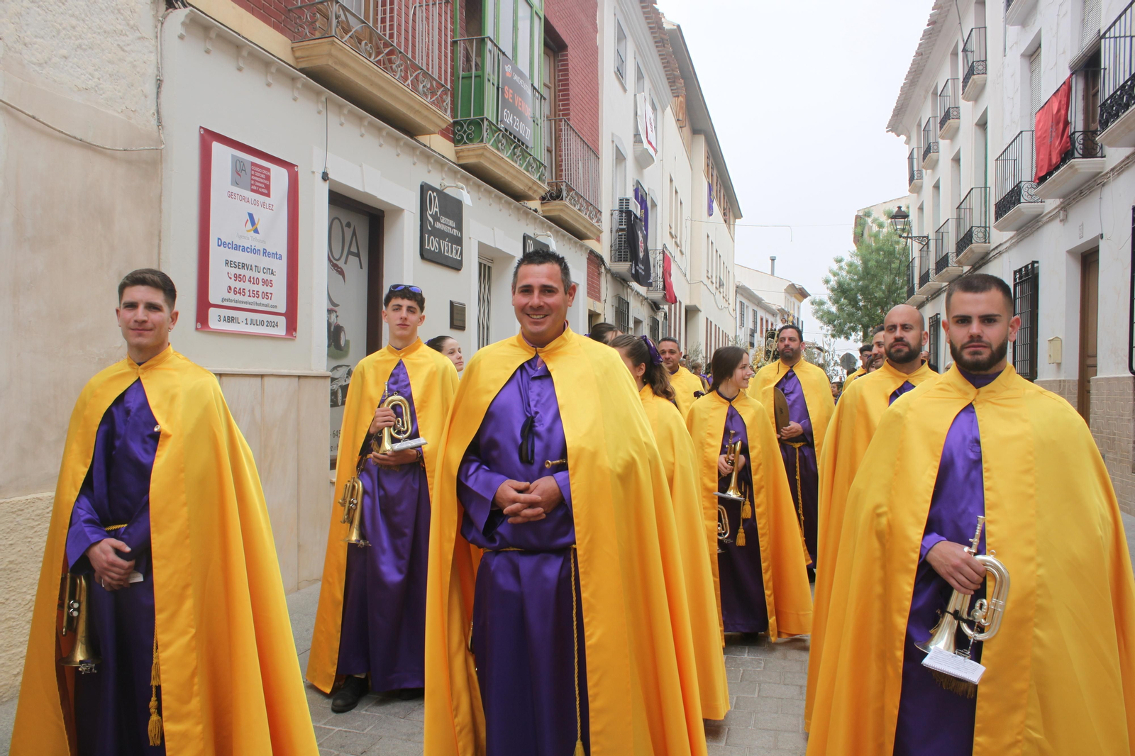 Fotogalería de la Procesión Infantil en Vélez Rubio
